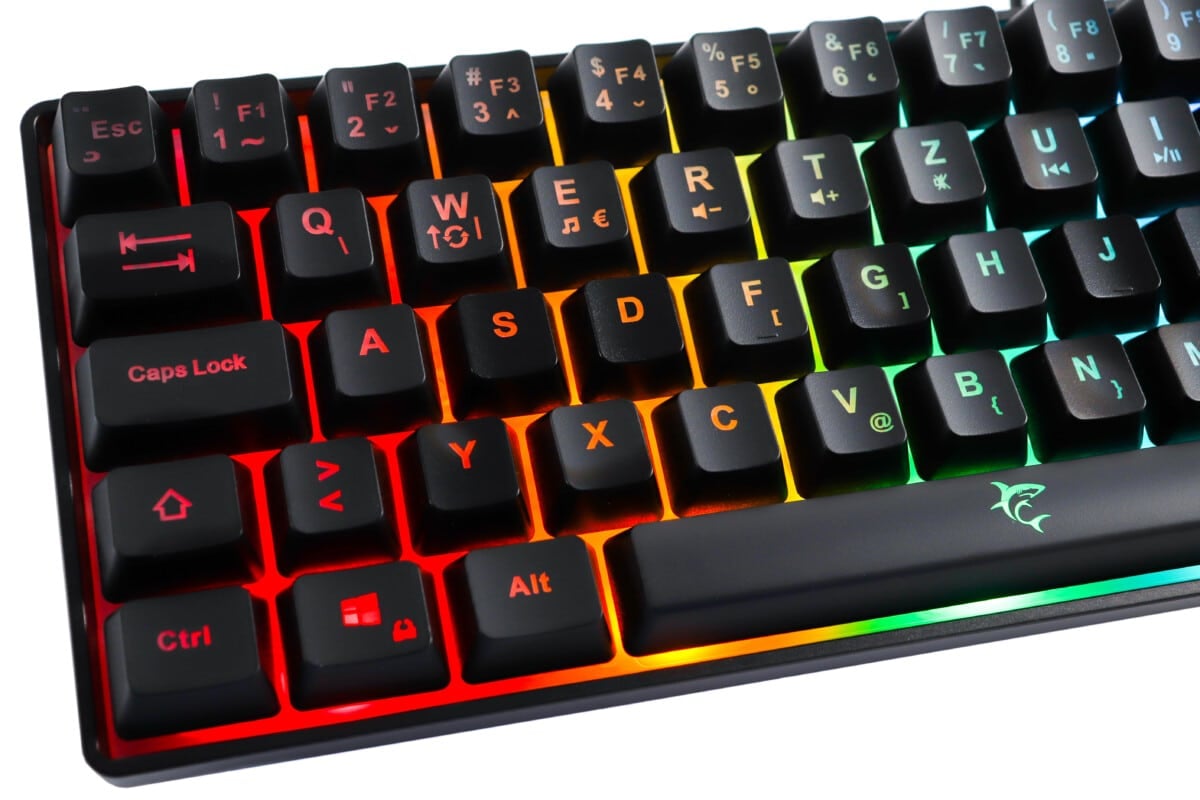 Gaming tipkovnica White Shark Ronin LED RGB crna - Slika 3