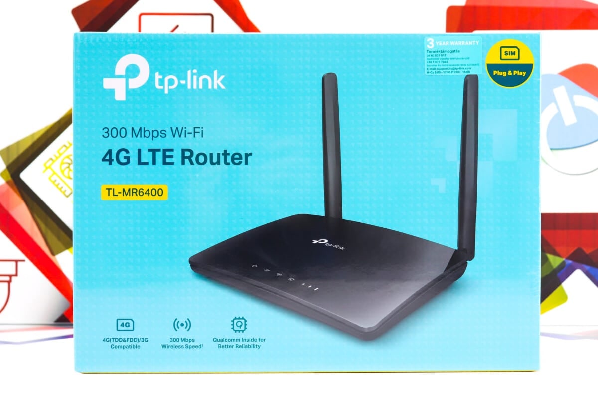 Router Wireless TP-Link TL-MR6400 300Mbps 4G LTE