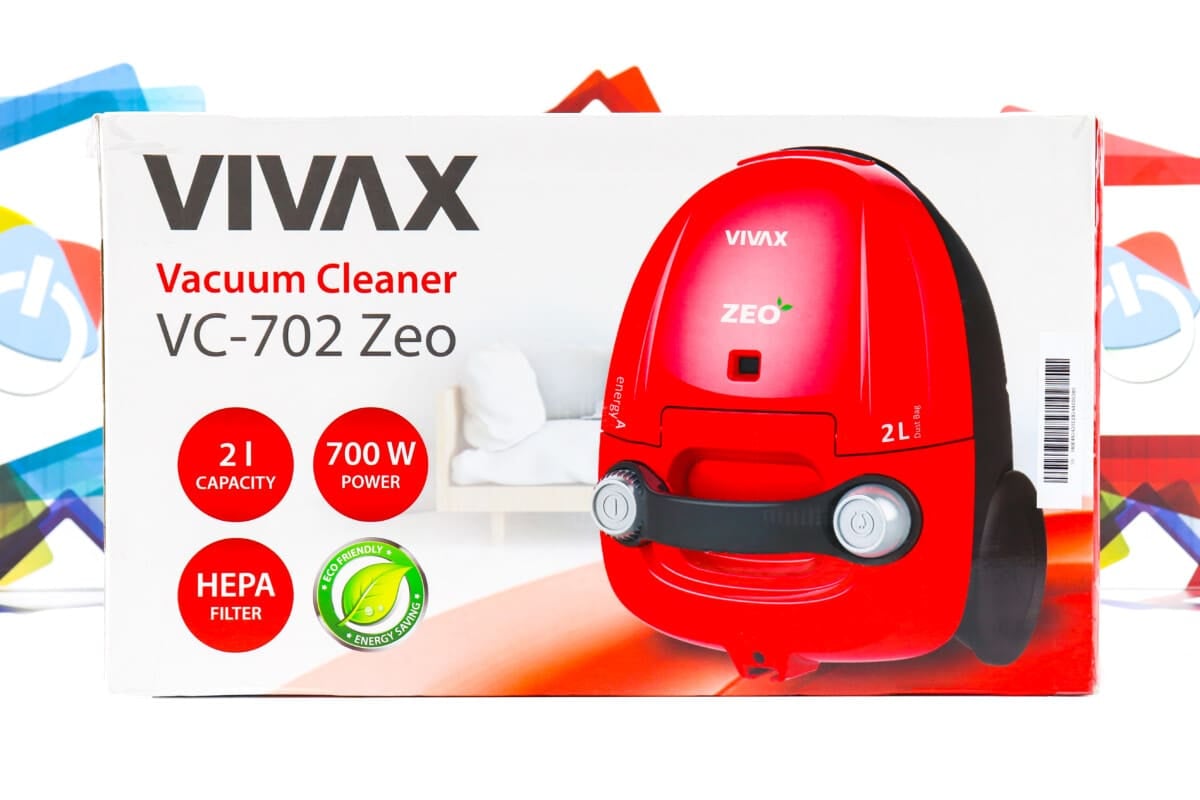 Usisivač Vivax VC-702 Zeo 700W crveni