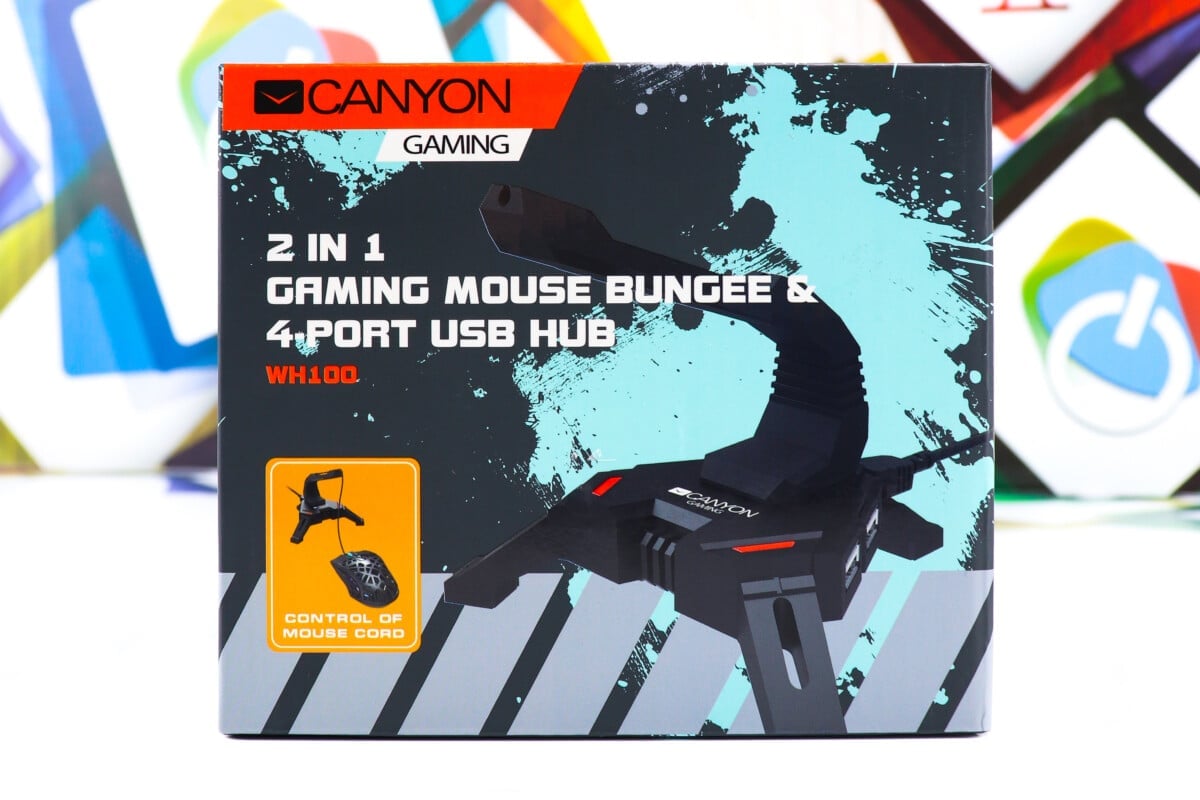 Držač kabla za miš Canyon Bungee WH100 2u1