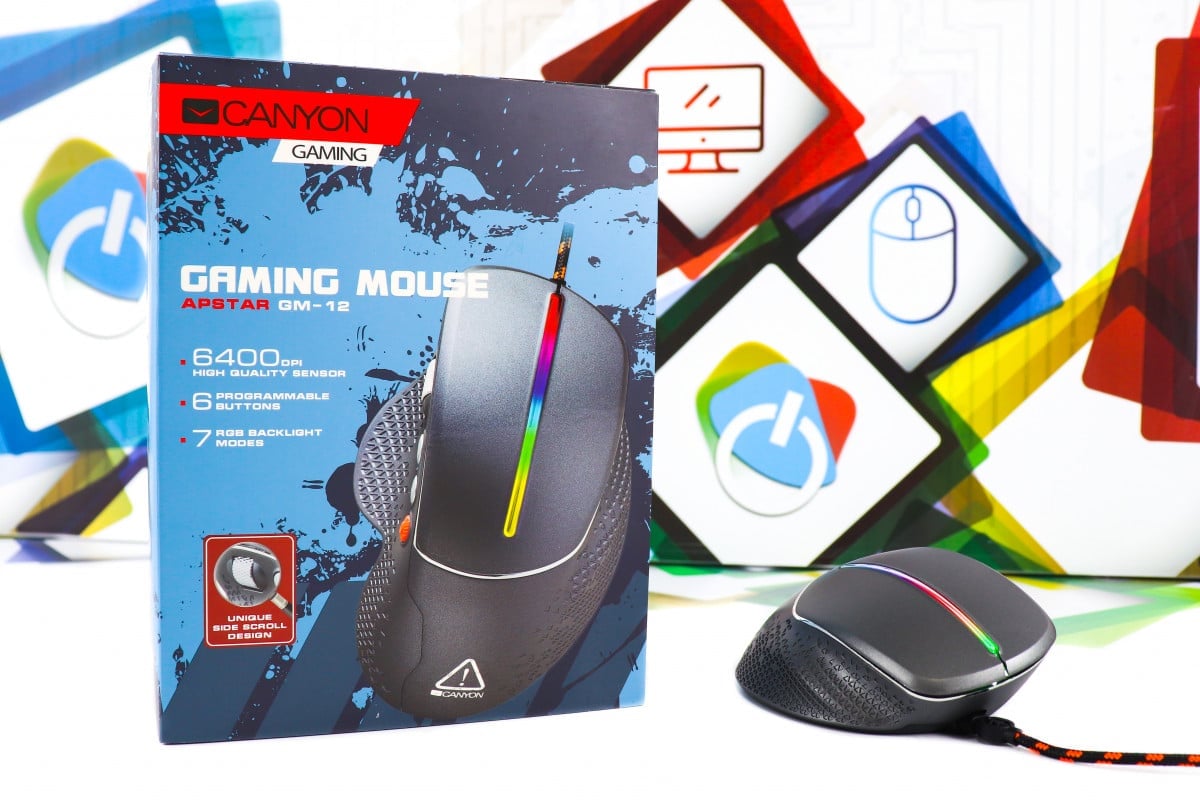 Gaming miš Canyon Apstar RGB GM-12 CND-SGM12RGB
