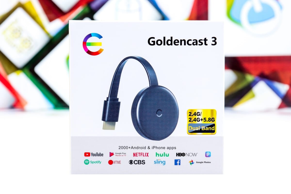 TV dongle Miracast G13 GoldenCast 3 FHD