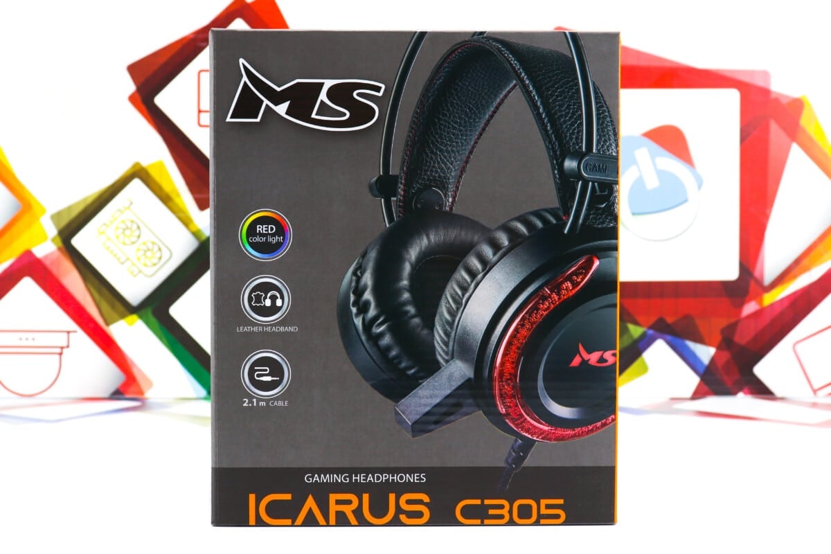 Gaming slušalice MS Icarus C305 LED 3,5mm
