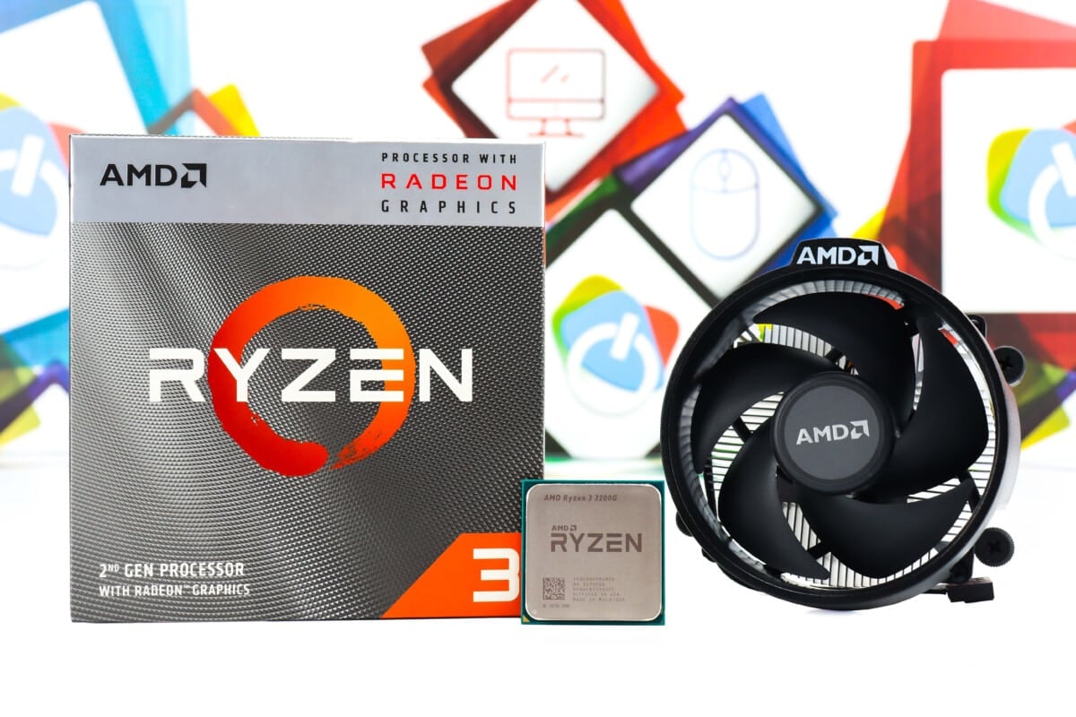 Procesor AMD Ryzen 3 3200G 4C/4T s coolerom AM4