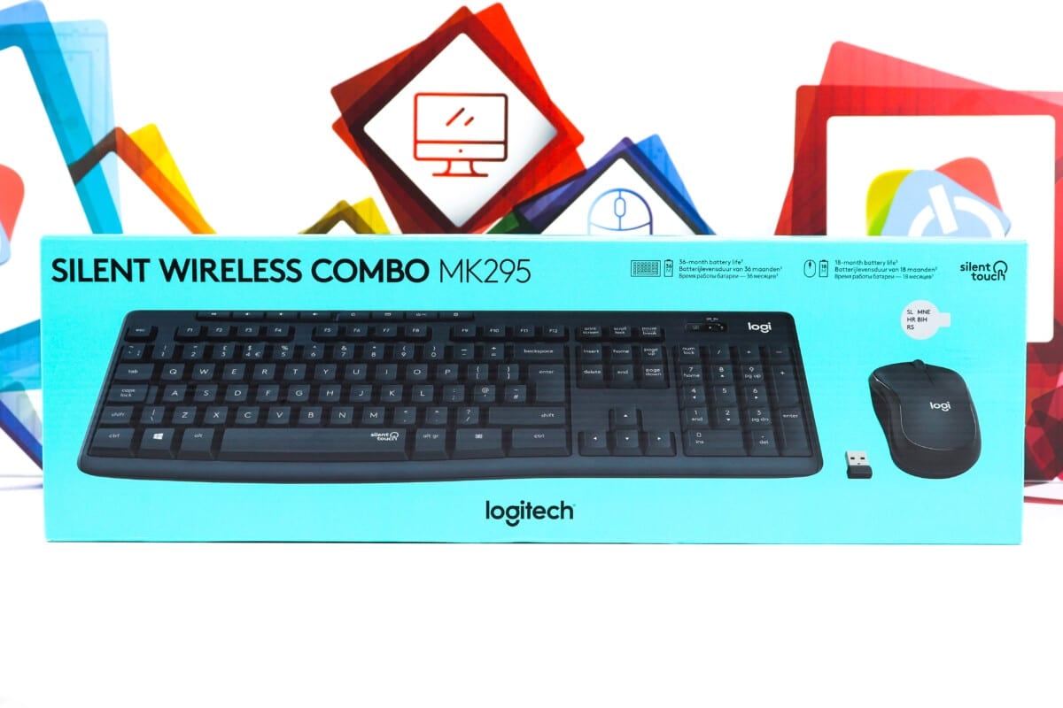 Tipkovnica i miš bežični Logitech MK295 wireless