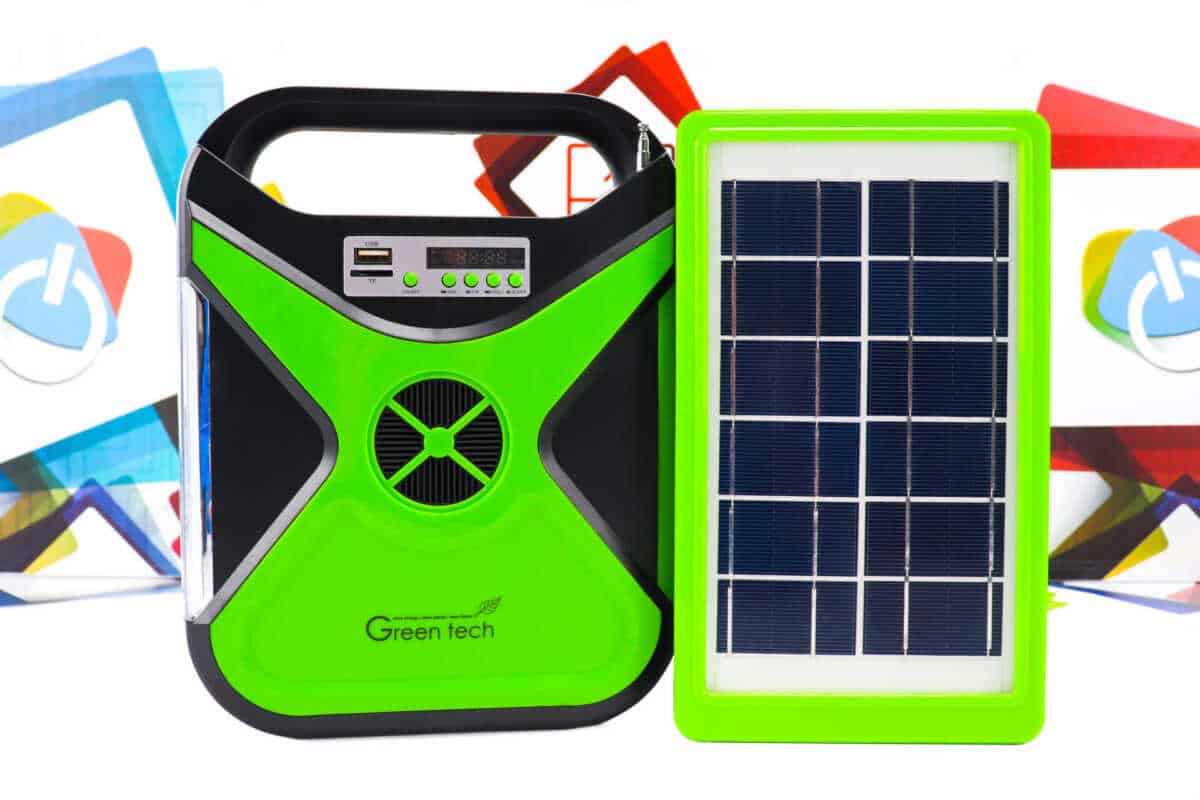 Solarni prijenosni LED set GreenTech SPS-300 - Slika 2