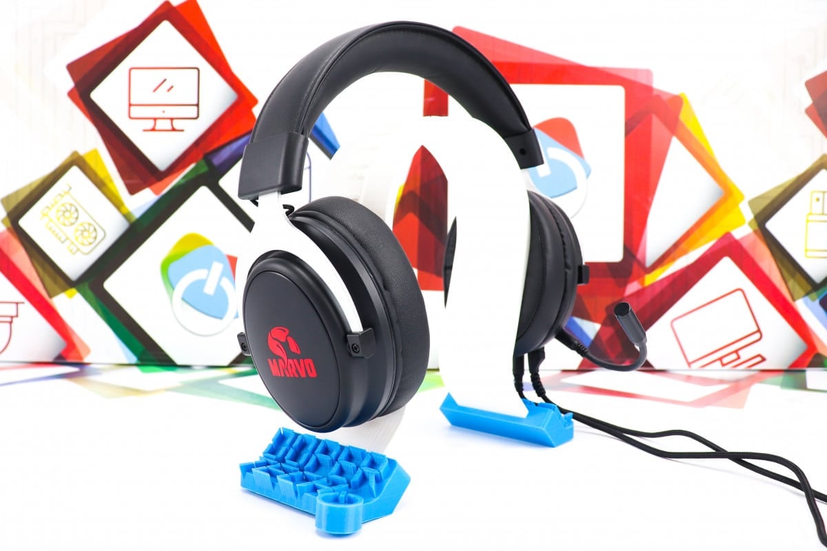Gaming slušalice Marvo HG9052 Red 7.1 - Slika 3