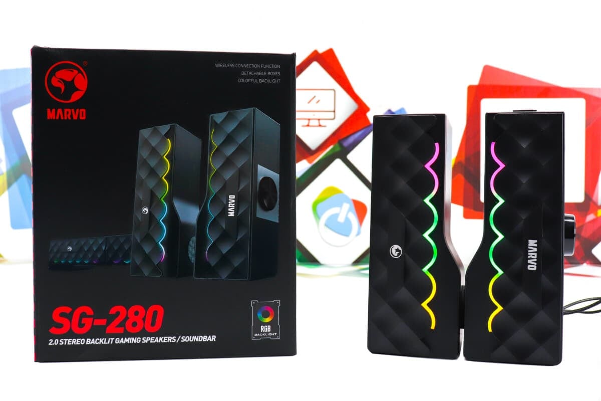 Bluetooth zvučnici Marvo SG-280 2.0 RGB