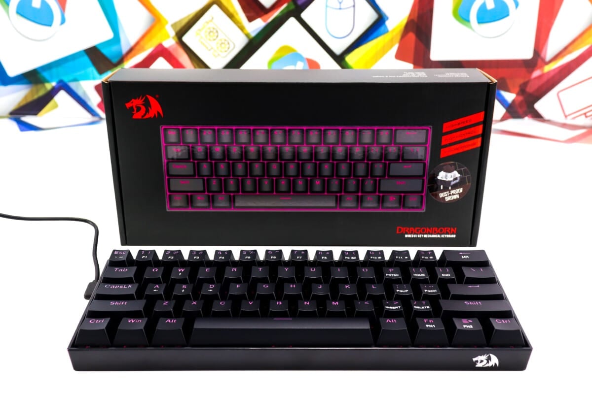 Gaming tipkovnica ReDragon Dragonborn LED mehanička