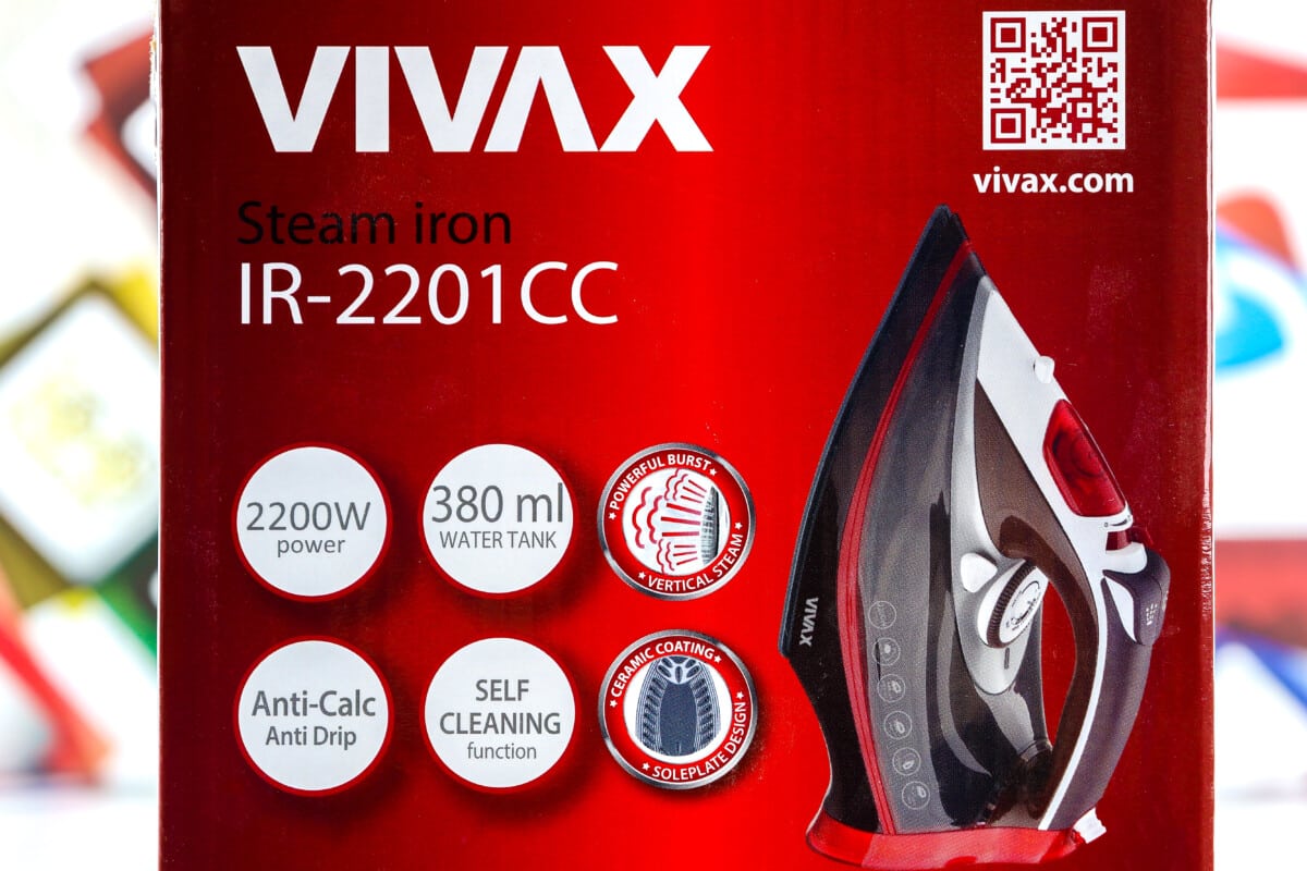 Pegla na paru Vivax IR-2201CC 2200W - Slika 11