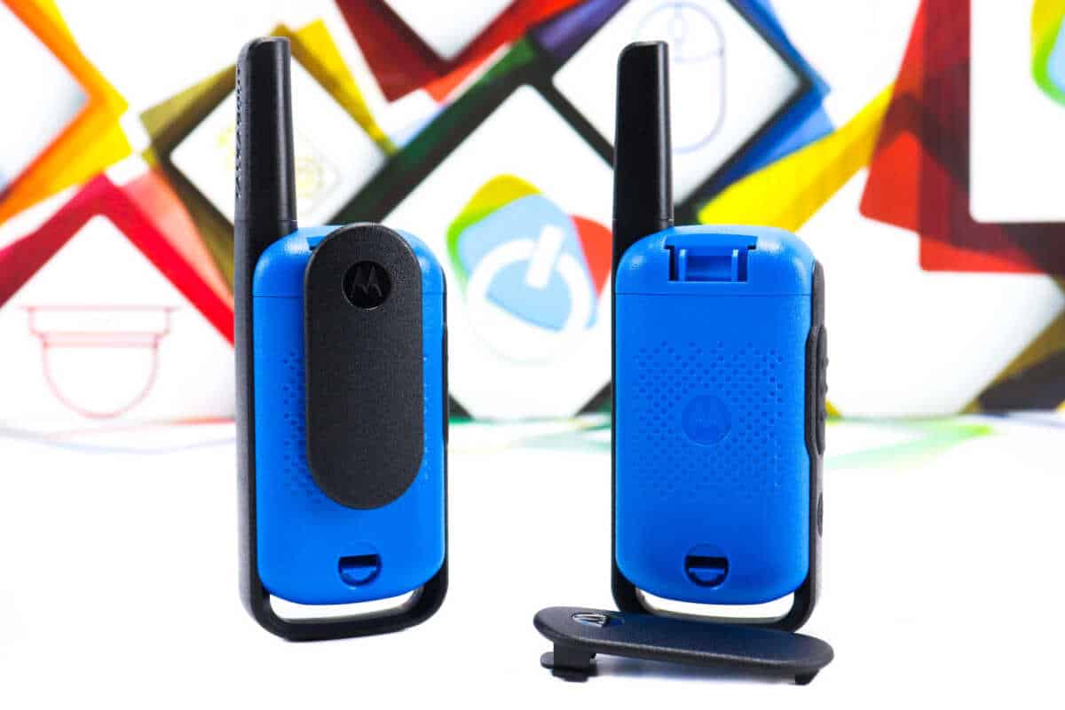 Voki toki Motorola Talkabout T42 radio stanice crvena - Slika 4