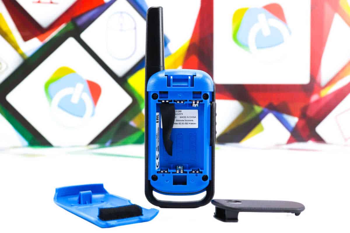 Voki toki Motorola Talkabout T42 radio stanice crvena - Slika 8