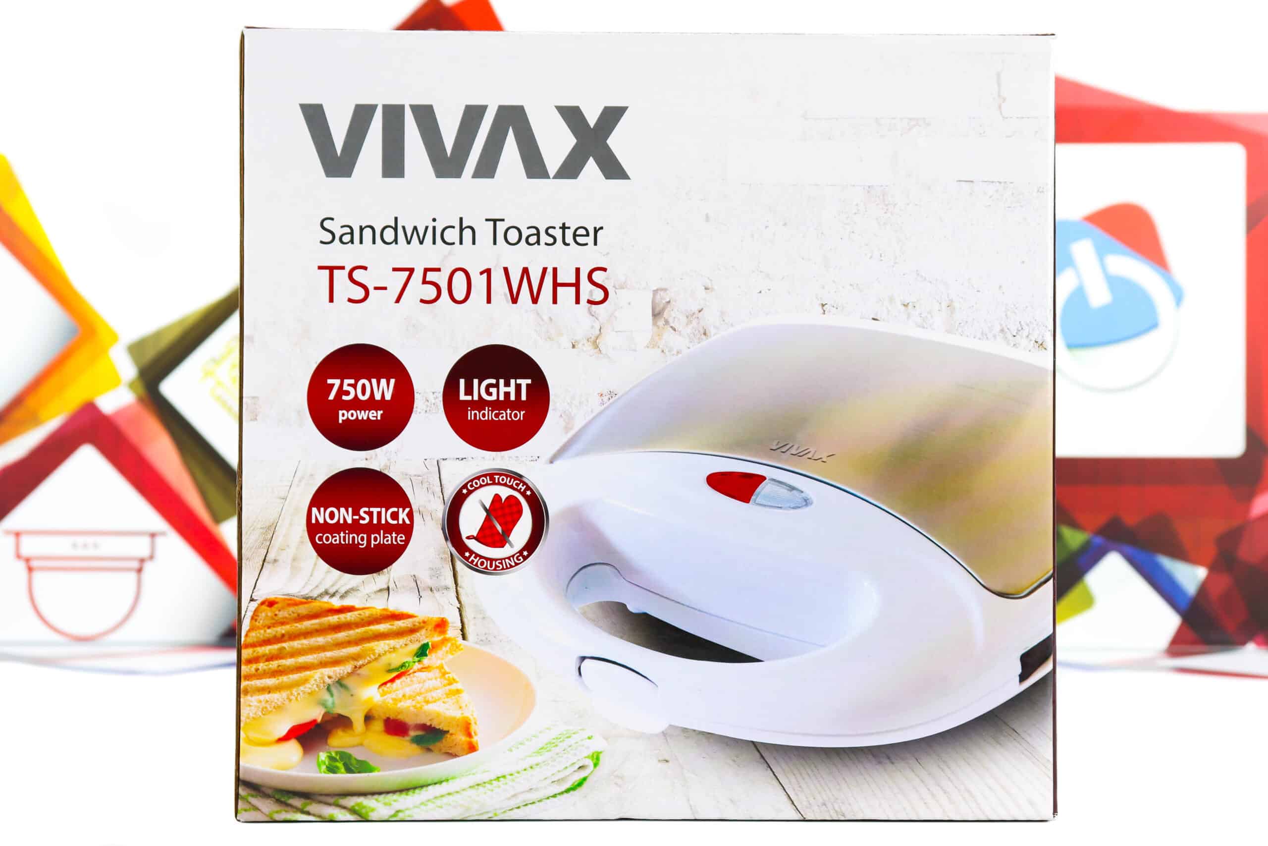 Toster Vivax TS-7501WHS 750W