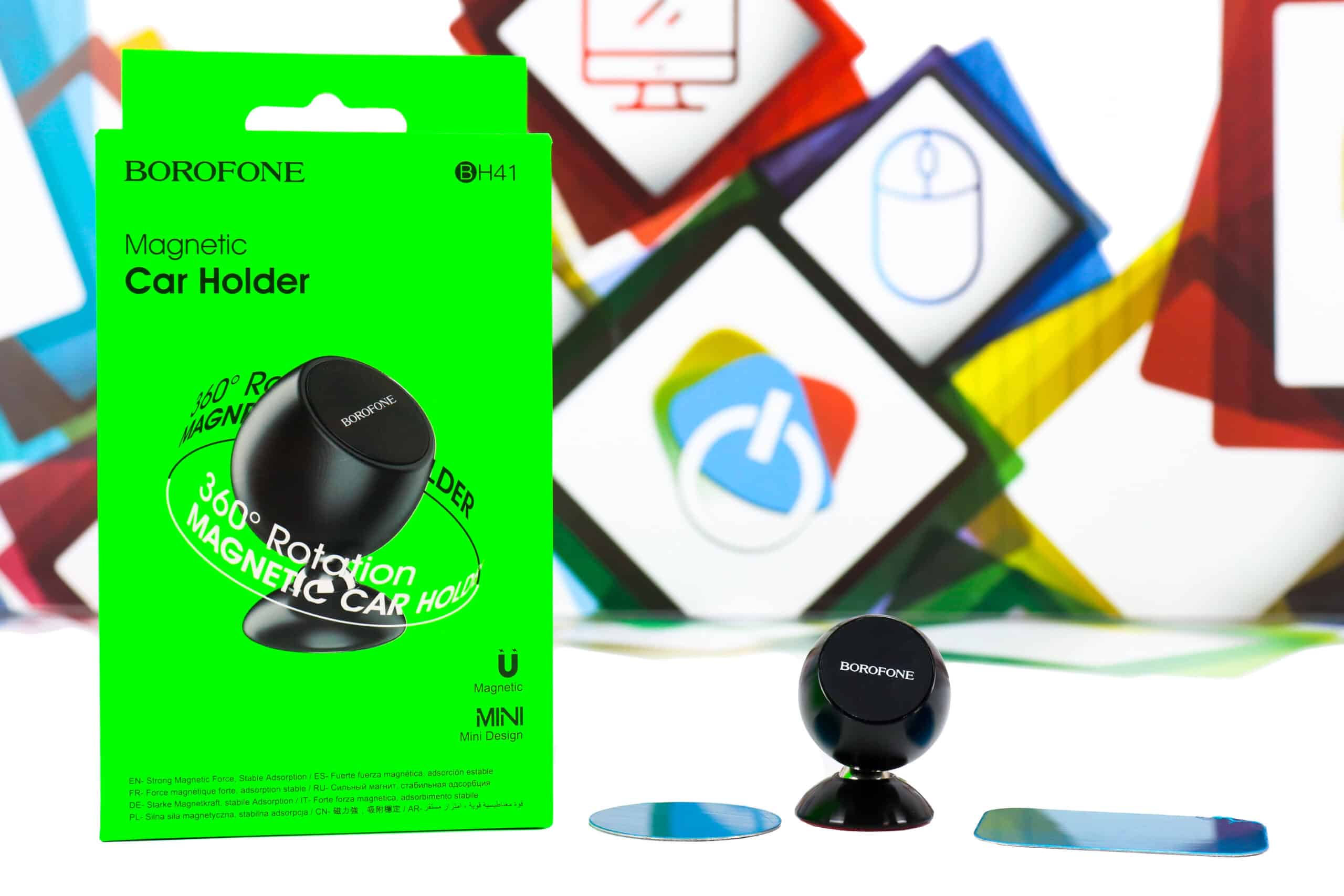 Nosač mobitela Borofone BH41 360 magnetni