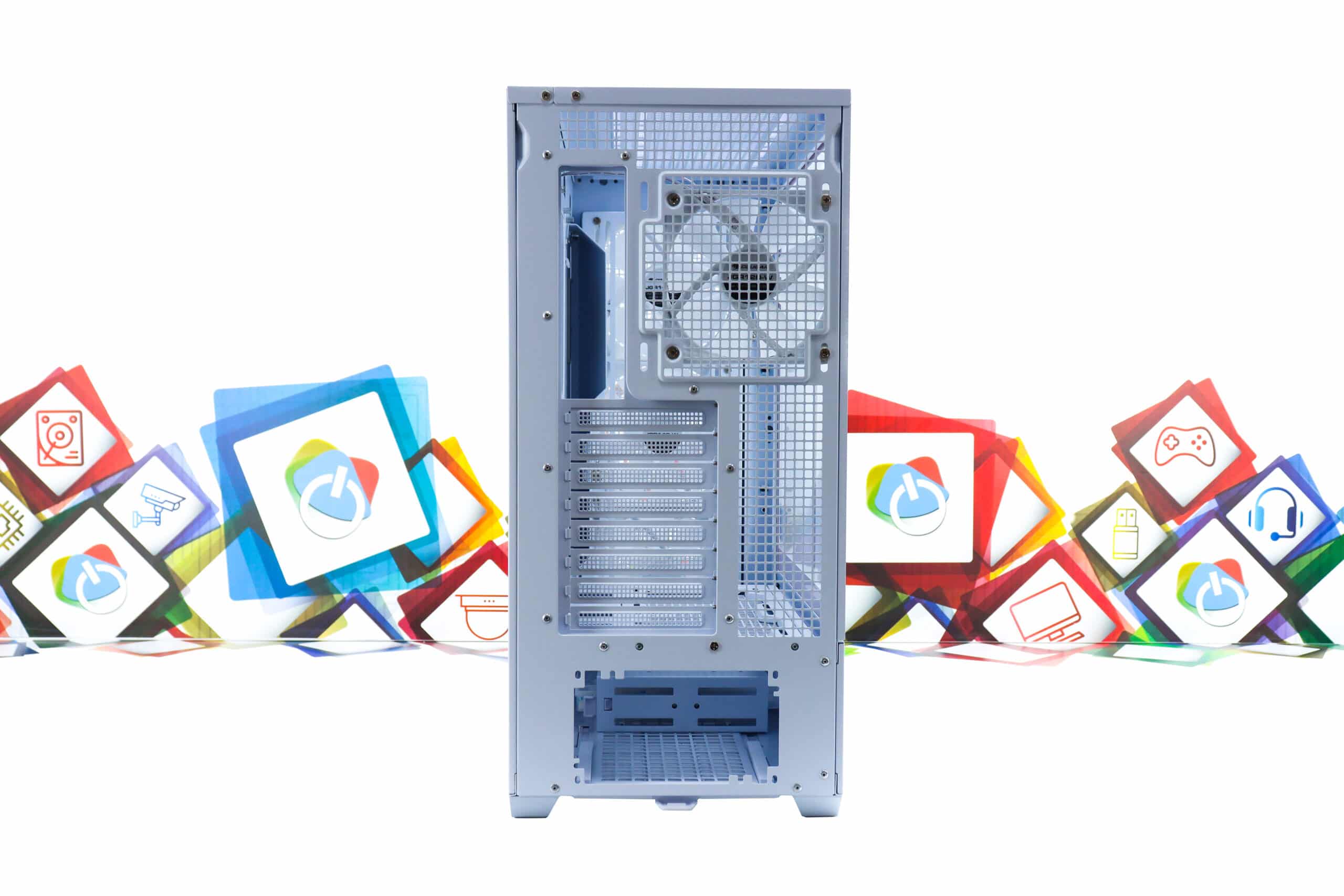 Kućište Cougar MX600 RGB white LED Full tower - Slika 5