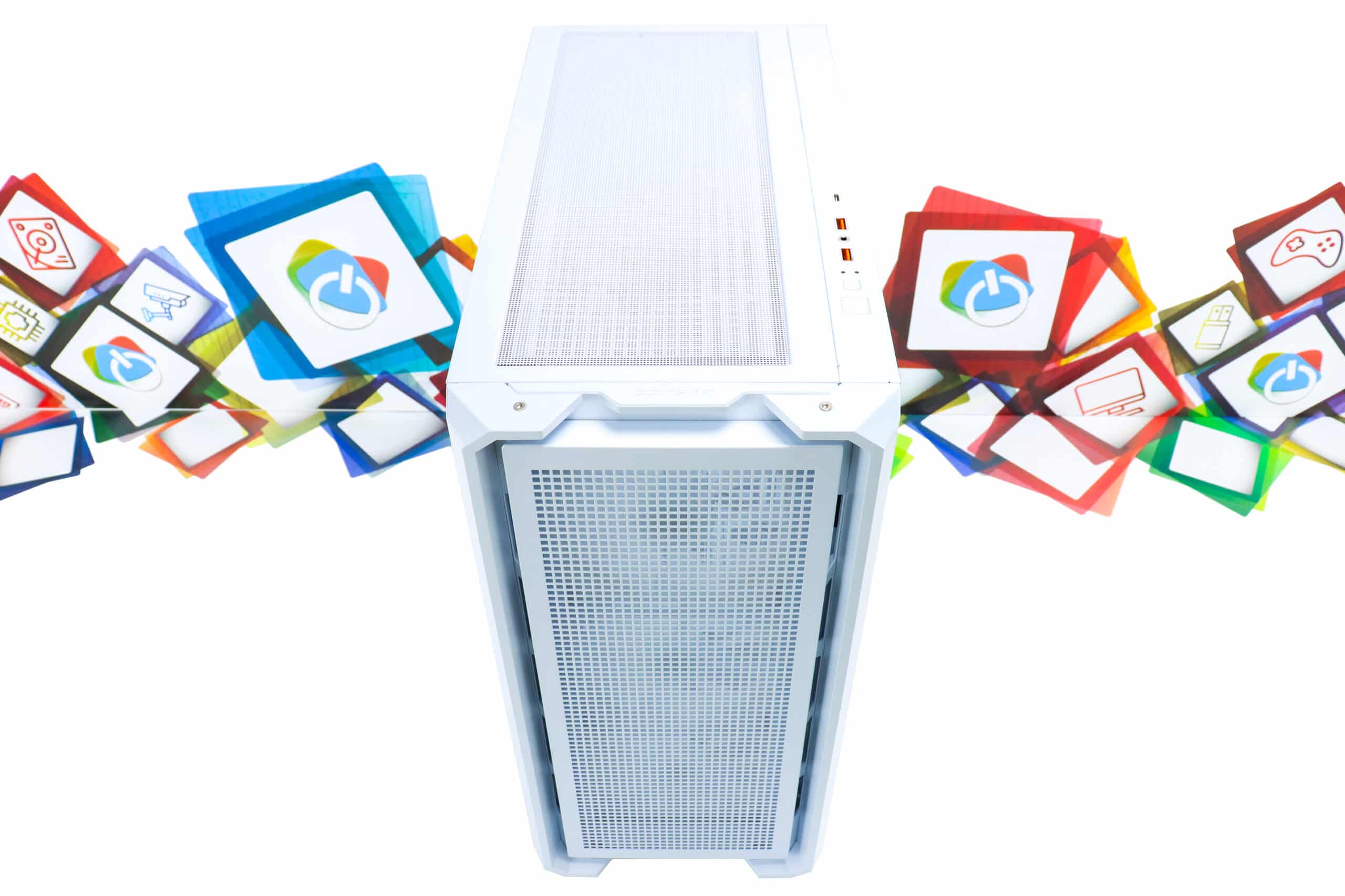 Kućište Cougar MX600 RGB white LED Full tower - Slika 8