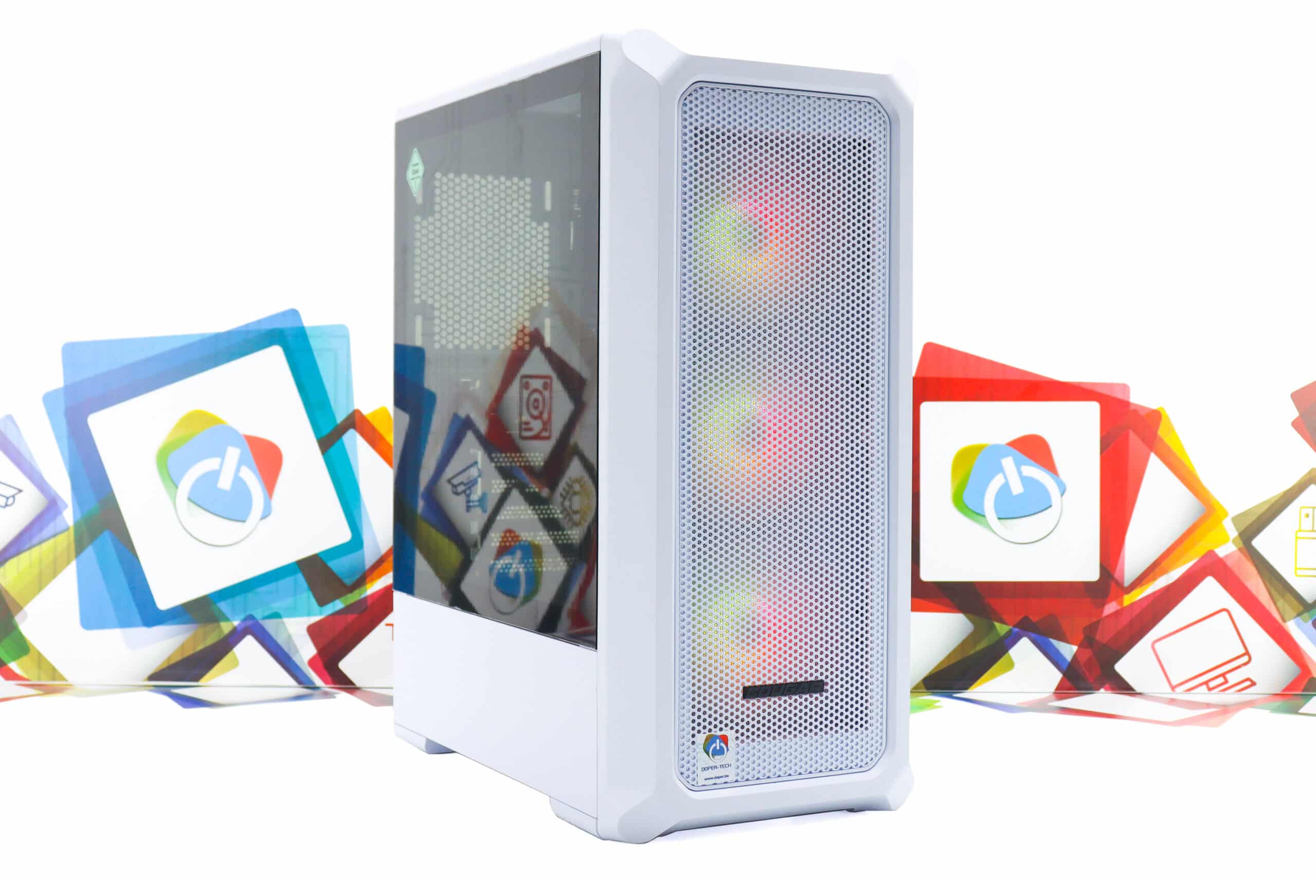 Kućište Cougar Archon 2 Mesh RGB White MIDI tower - Slika 4