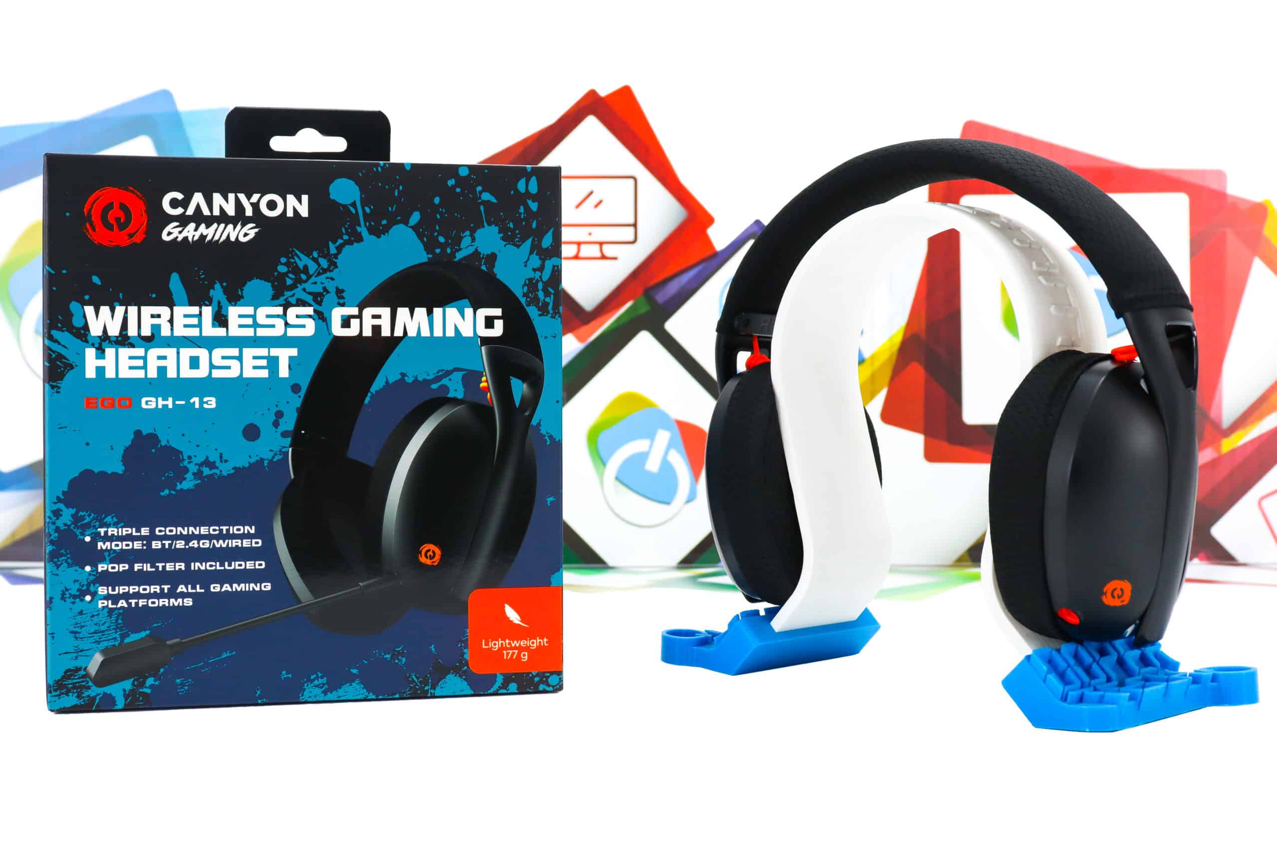 Gaming slušalice Canyon Ego GH-13 bežične
