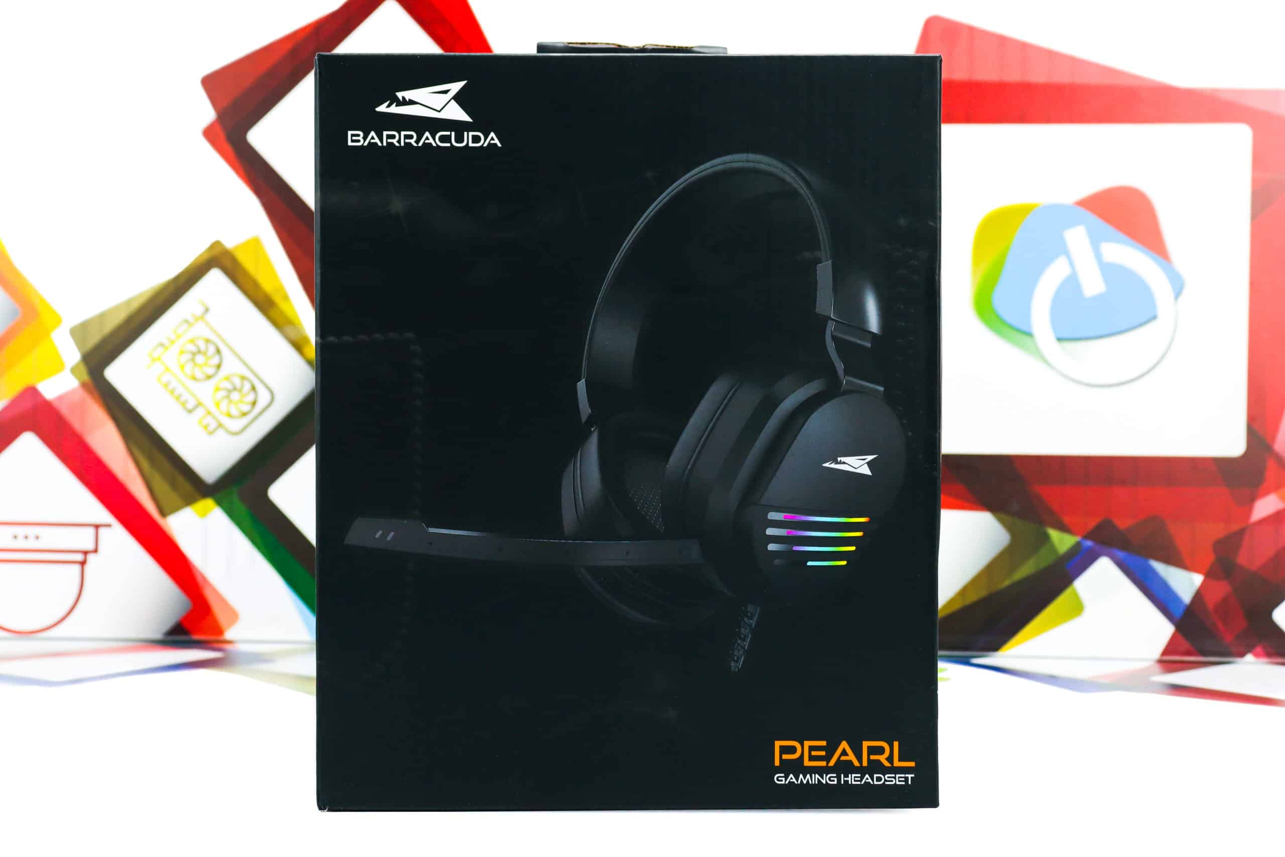 Gaming slušalice Barracuda Pearl Black BGH-011 LED RGB