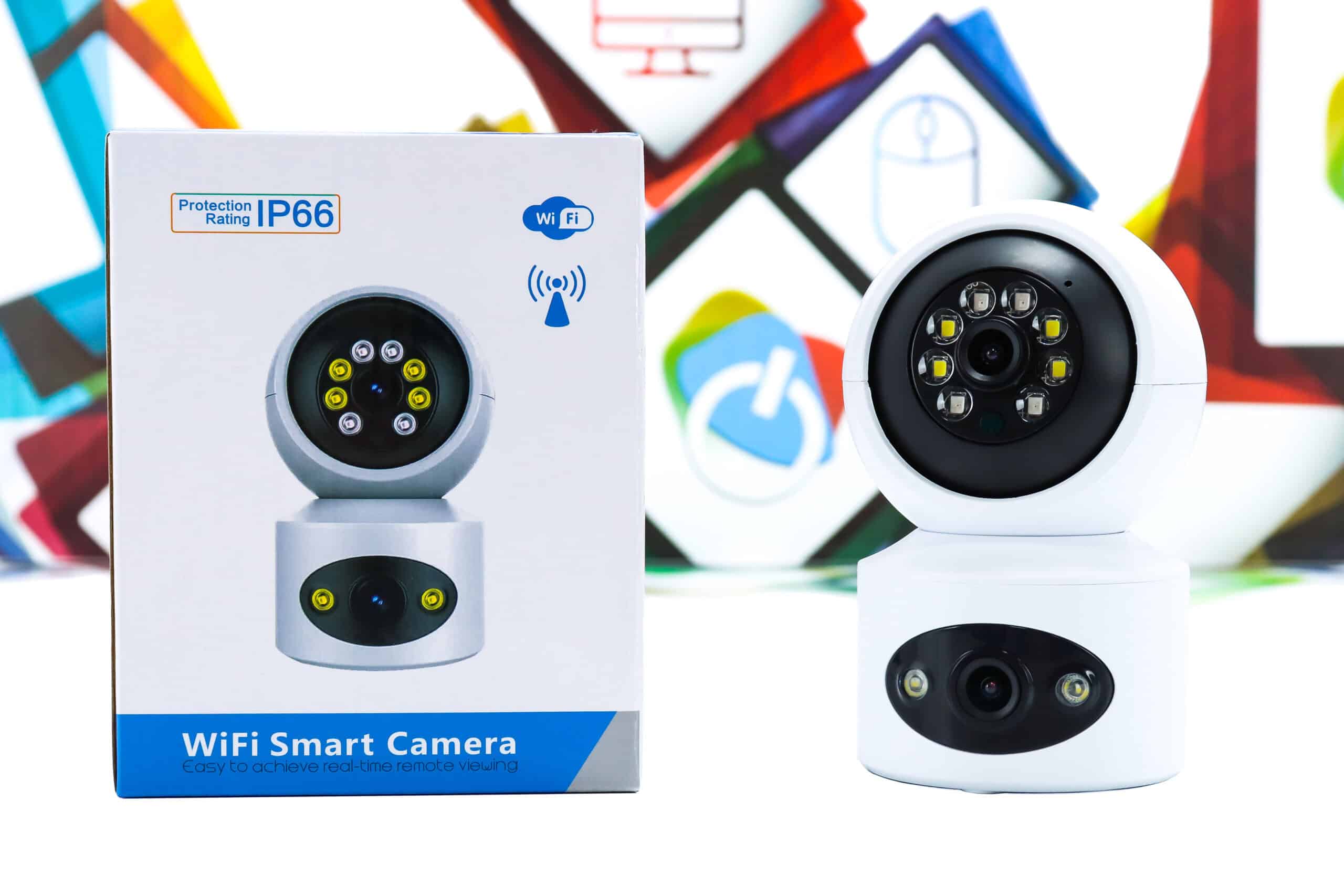 Nadzorna kamera WiFi HX-N0008B-A26 IP P2P microSD FHD
