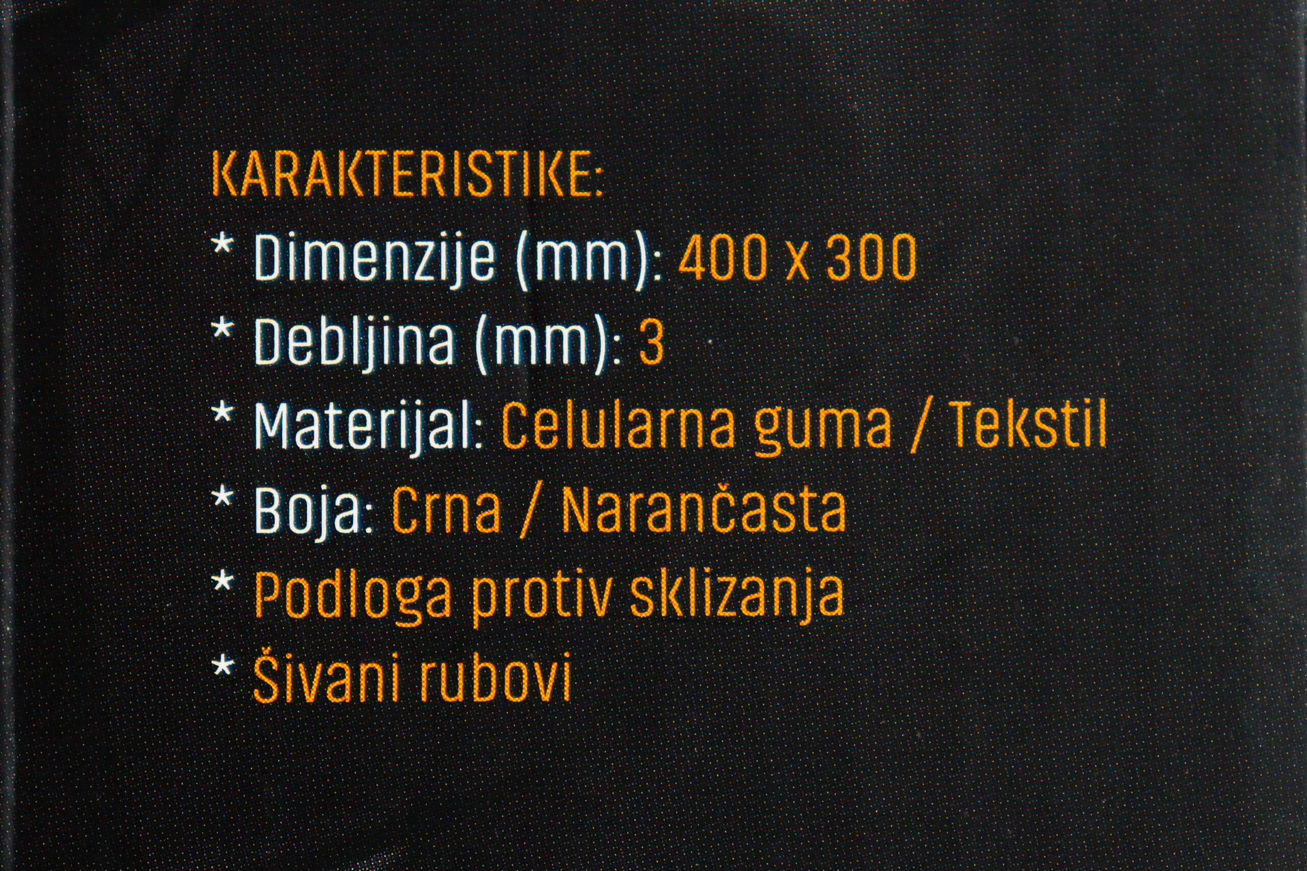 Gaming podloga za miš Barracuda Walrus BGMP-021 40 x 30 cm - Slika 2