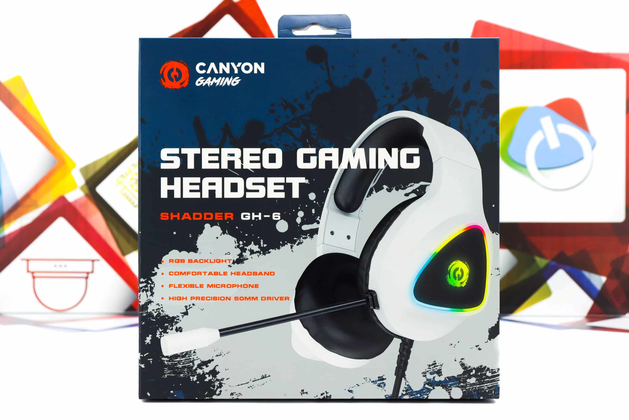Gaming slušalice Canyon Shadder CND-SGHS6W RGB
