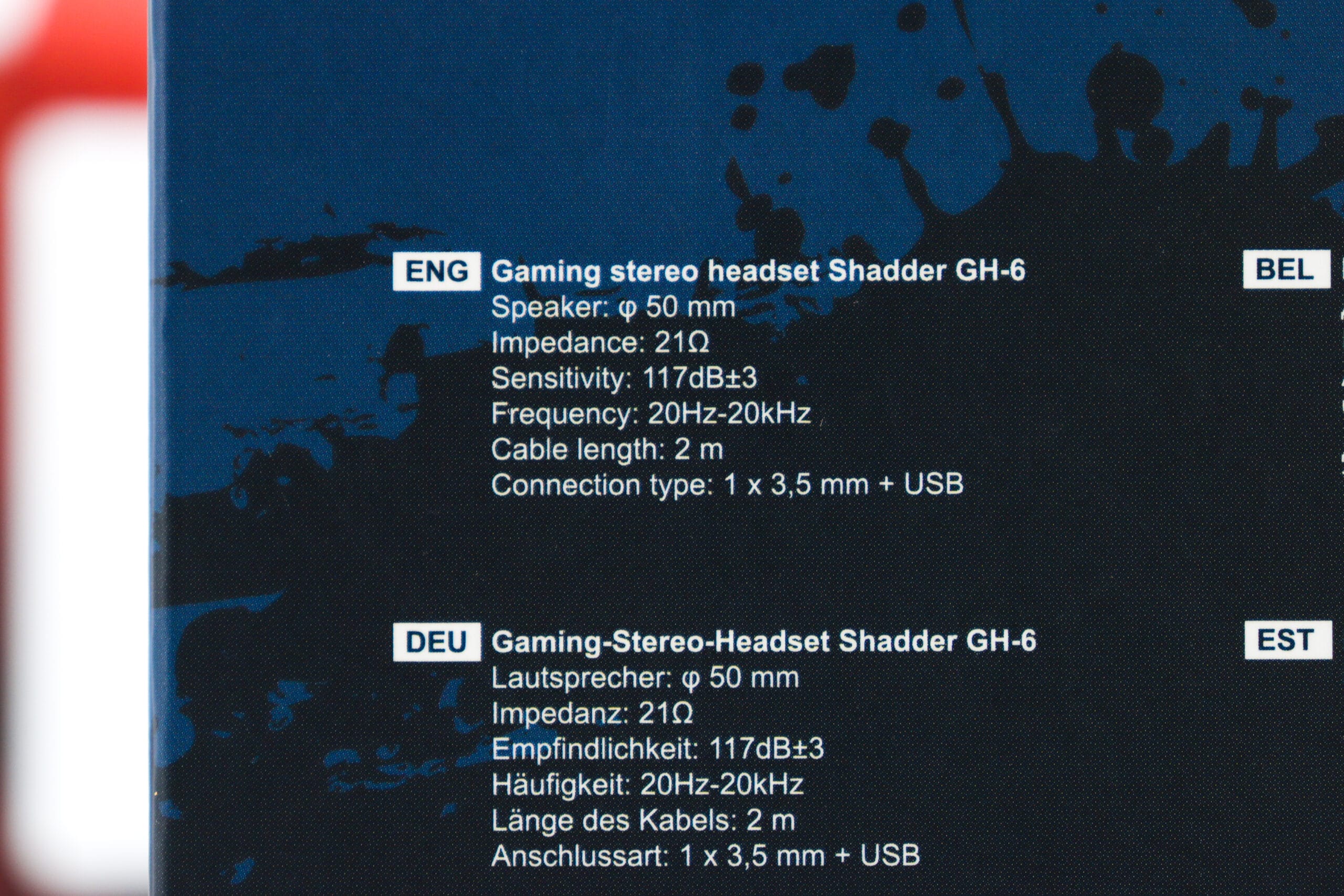 Gaming slušalice Canyon Shadder CND-SGHS6W RGB - Slika 2