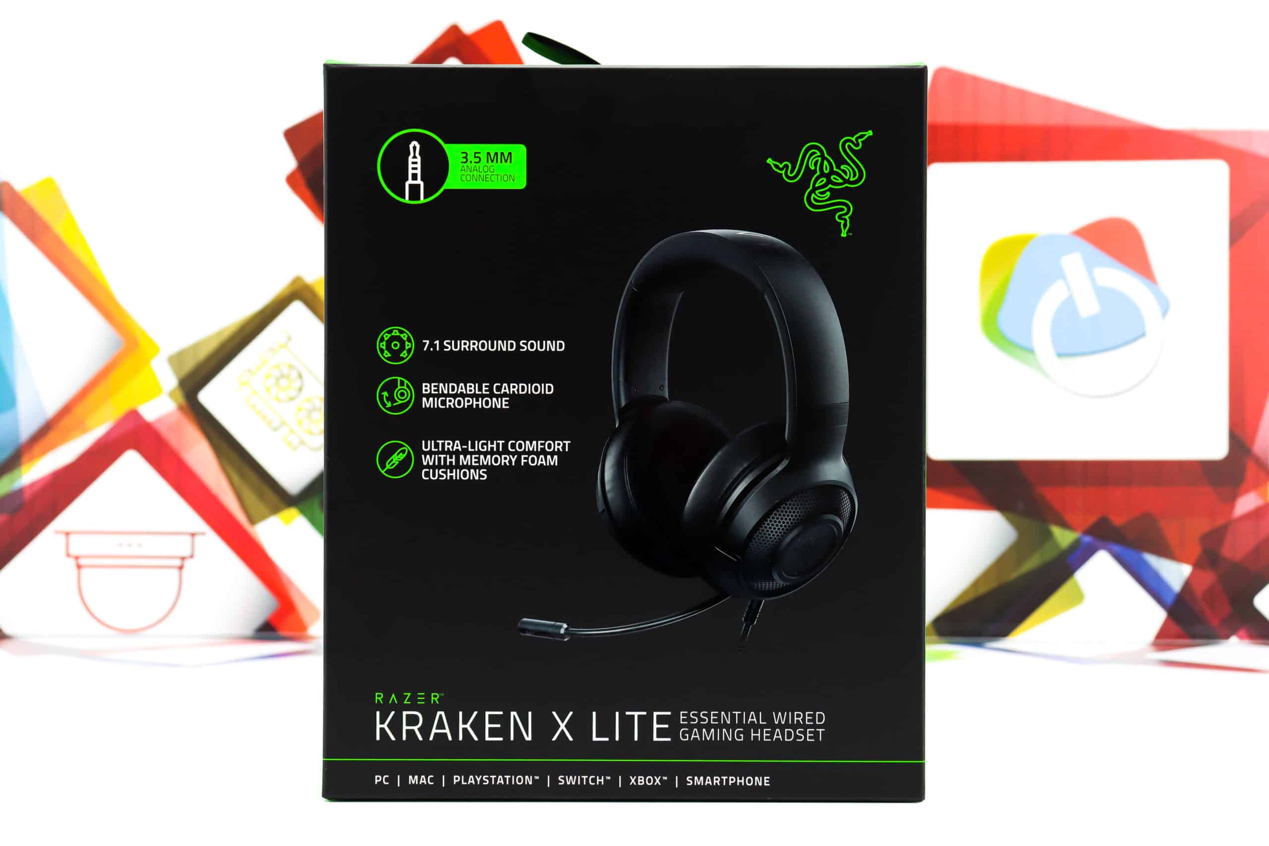 Gaming slušalice Razer Kraken X Lite Essential PS Xbox PC 7.1