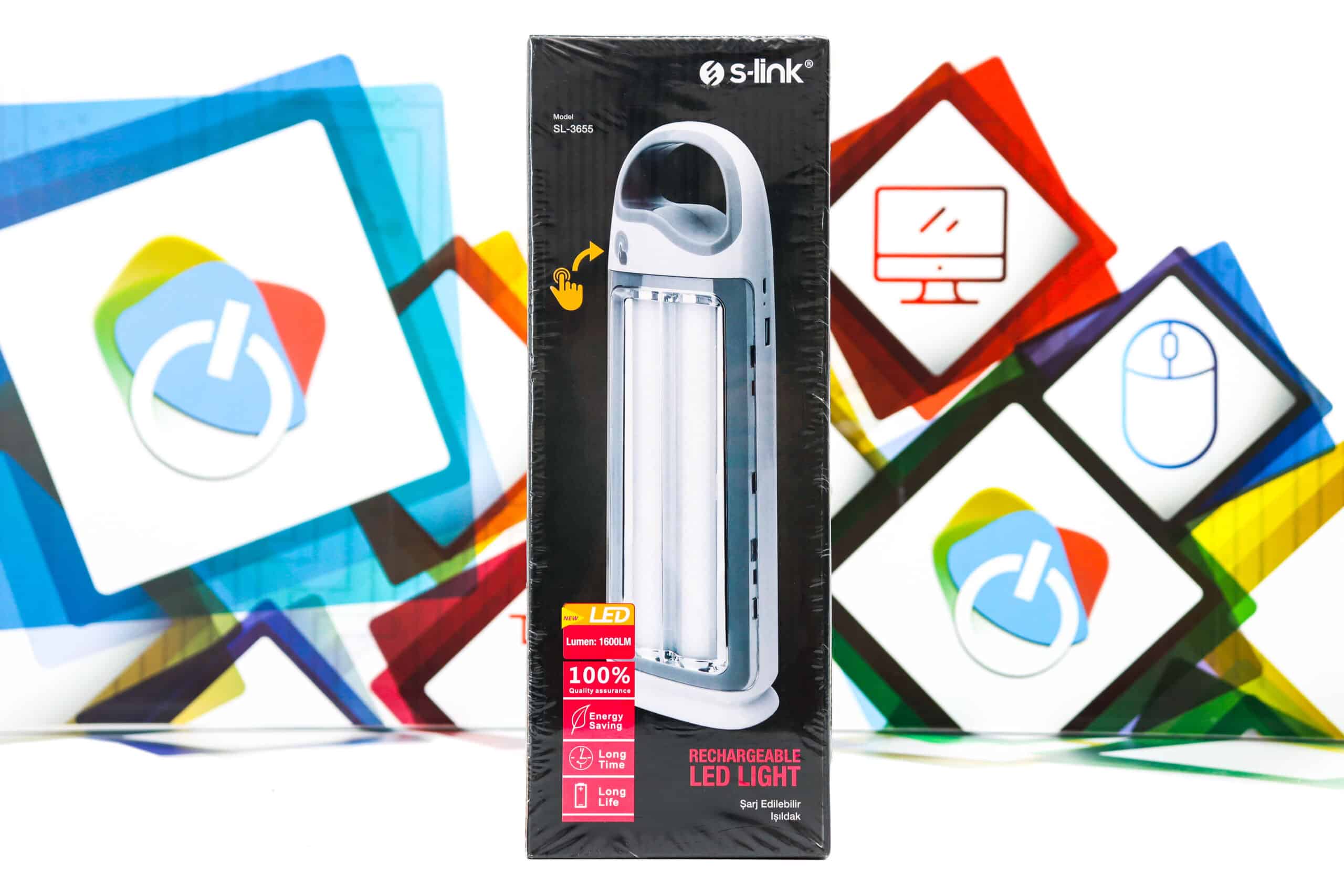 Prijenosna LED lampa S-link SL-3655 1600lm