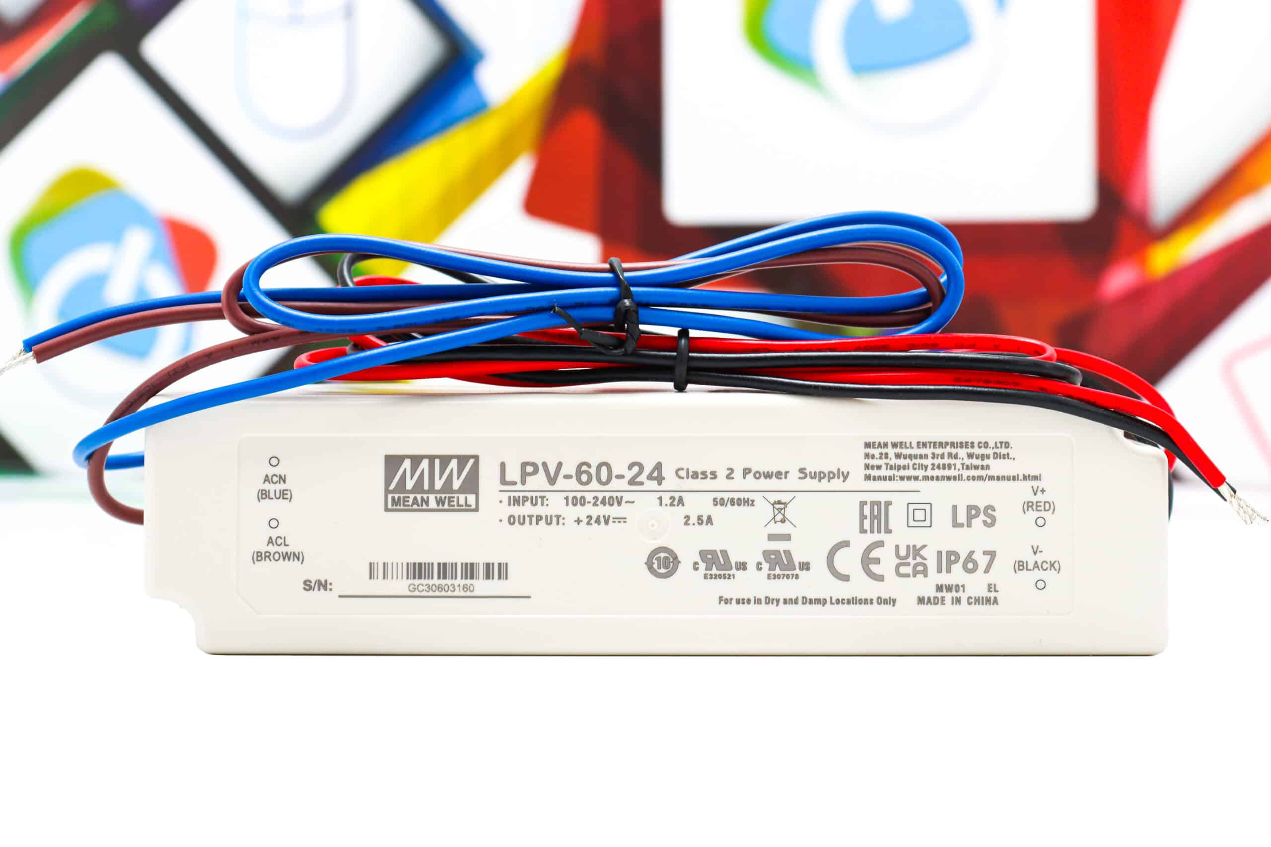 Led napajanje MeanWell 60W 24V IP67