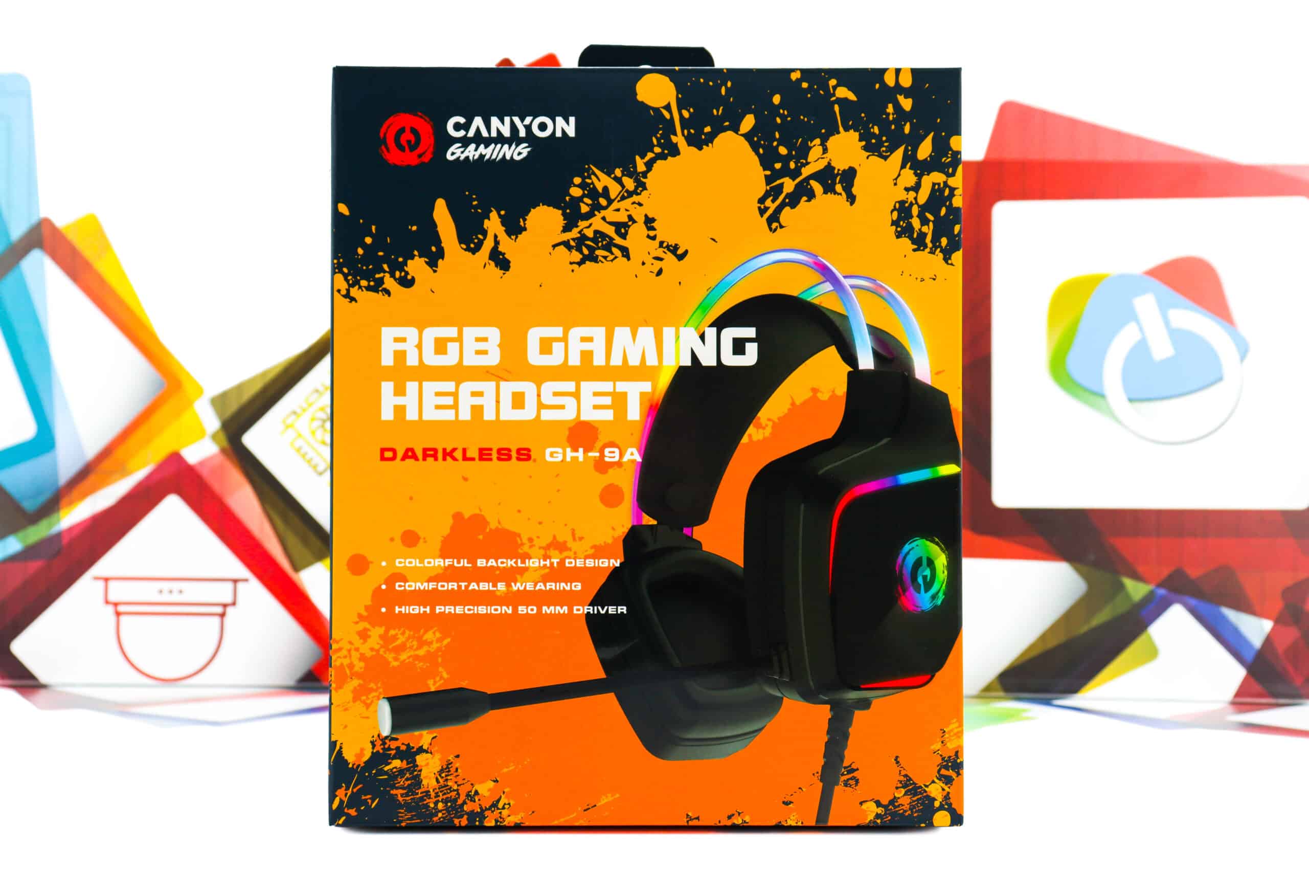 Gaming slušalice Canyon Darkless GH-9A CND-SGHS9A RGB
