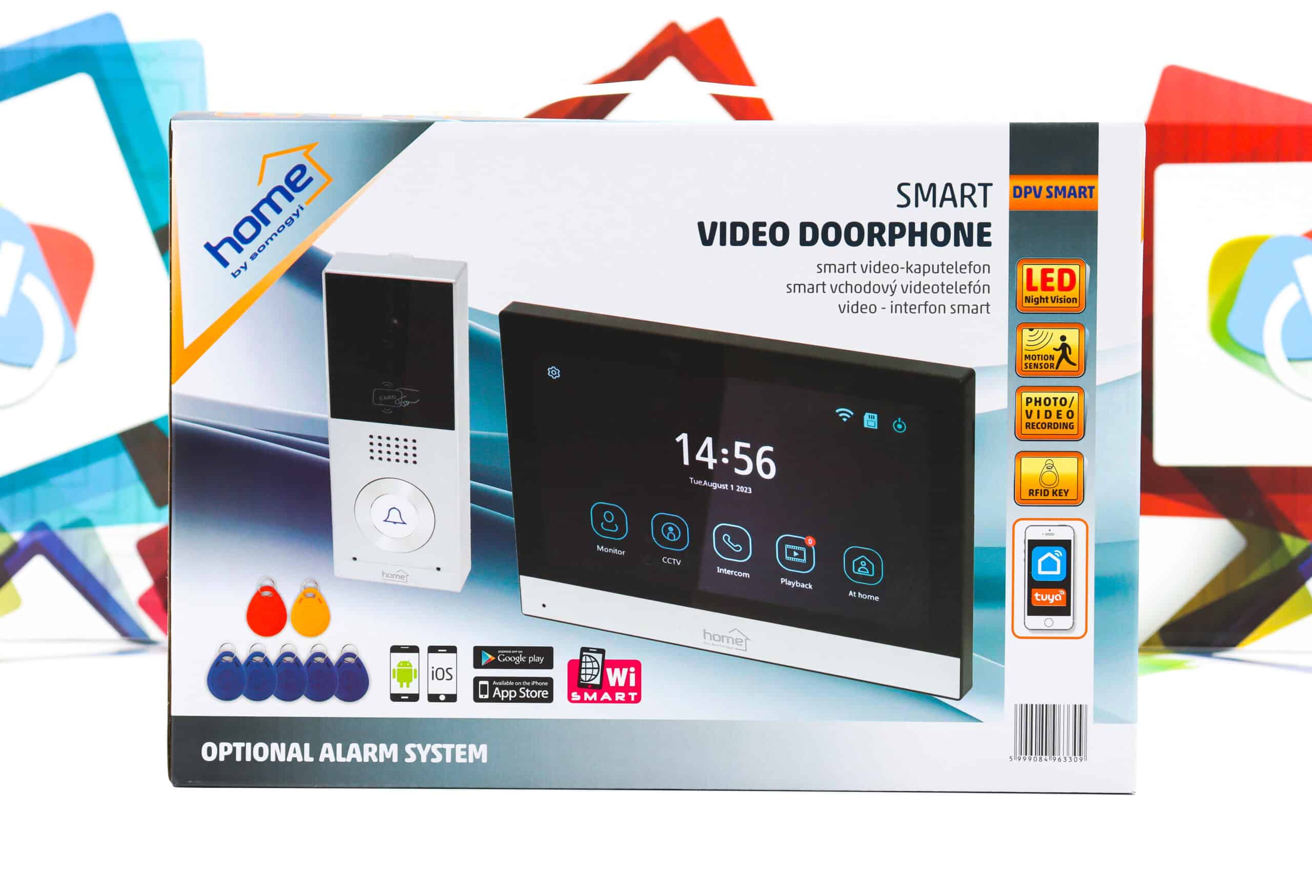 Interfon video Doorphone Home DPV SMART LCD u boji 7''