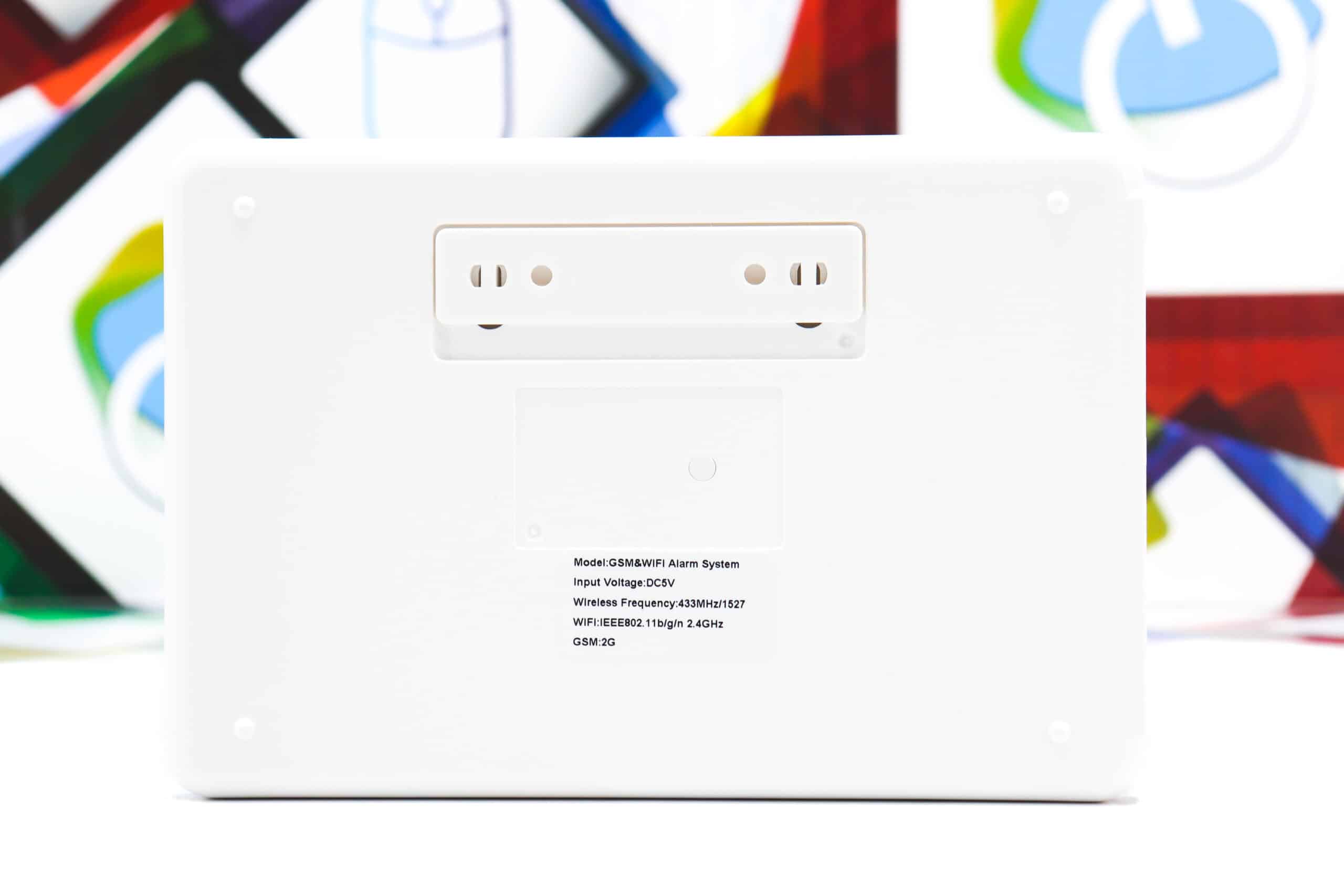 Alarm Tuya Intelligent Touch bijeli Wifi 3275 - Slika 2