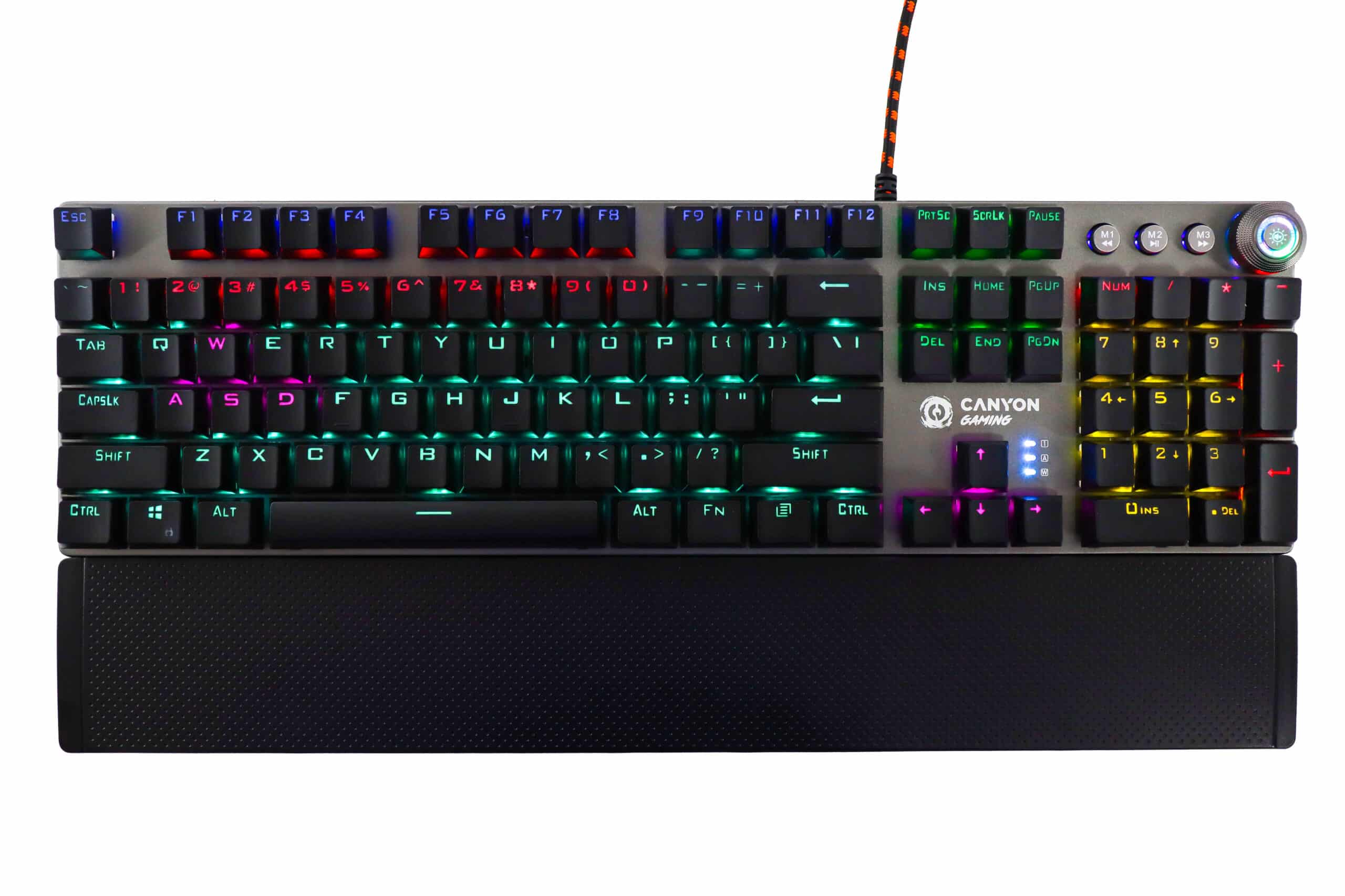 Gaming tipkovnica Canyon Nightfall GK-7 RGB mehanička - Slika 2