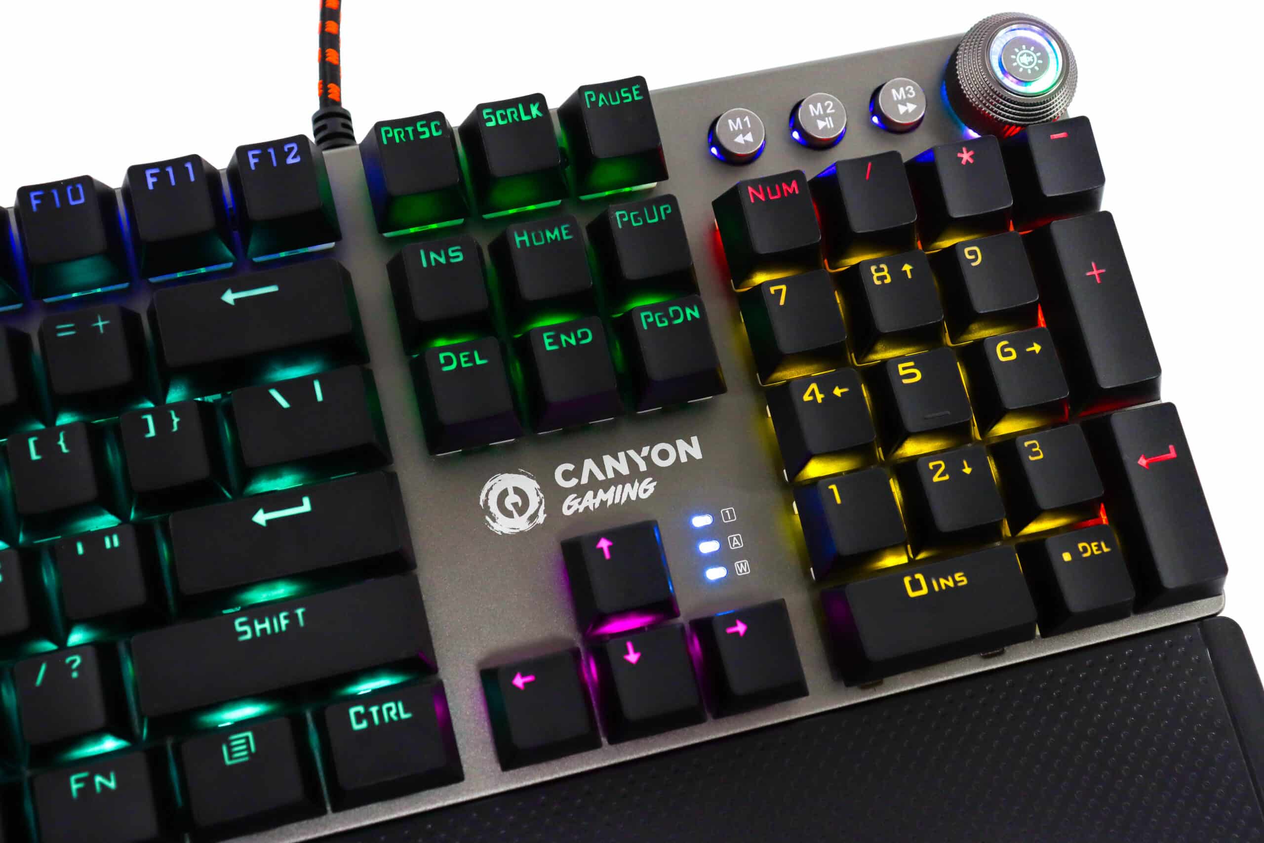 Gaming tipkovnica Canyon Nightfall GK-7 RGB mehanička - Slika 6