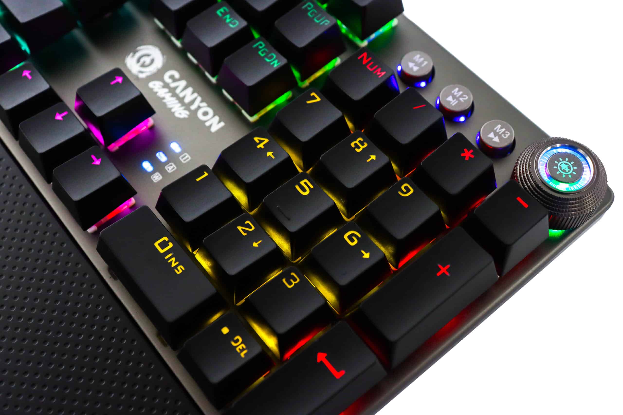 Gaming tipkovnica Canyon Nightfall GK-7 RGB mehanička - Slika 7
