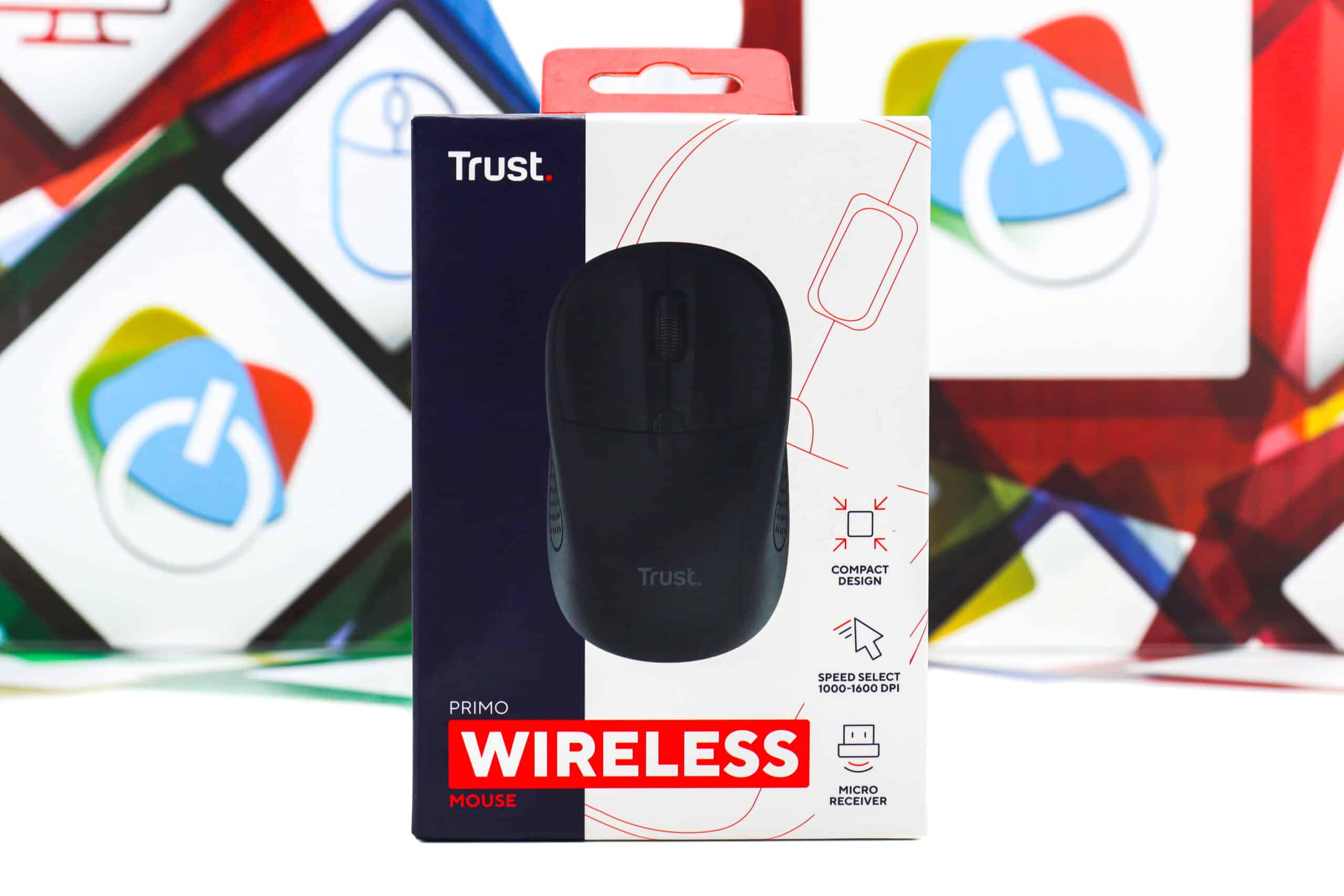Miš bežični Trust Primo Wireless 1600dpi crni