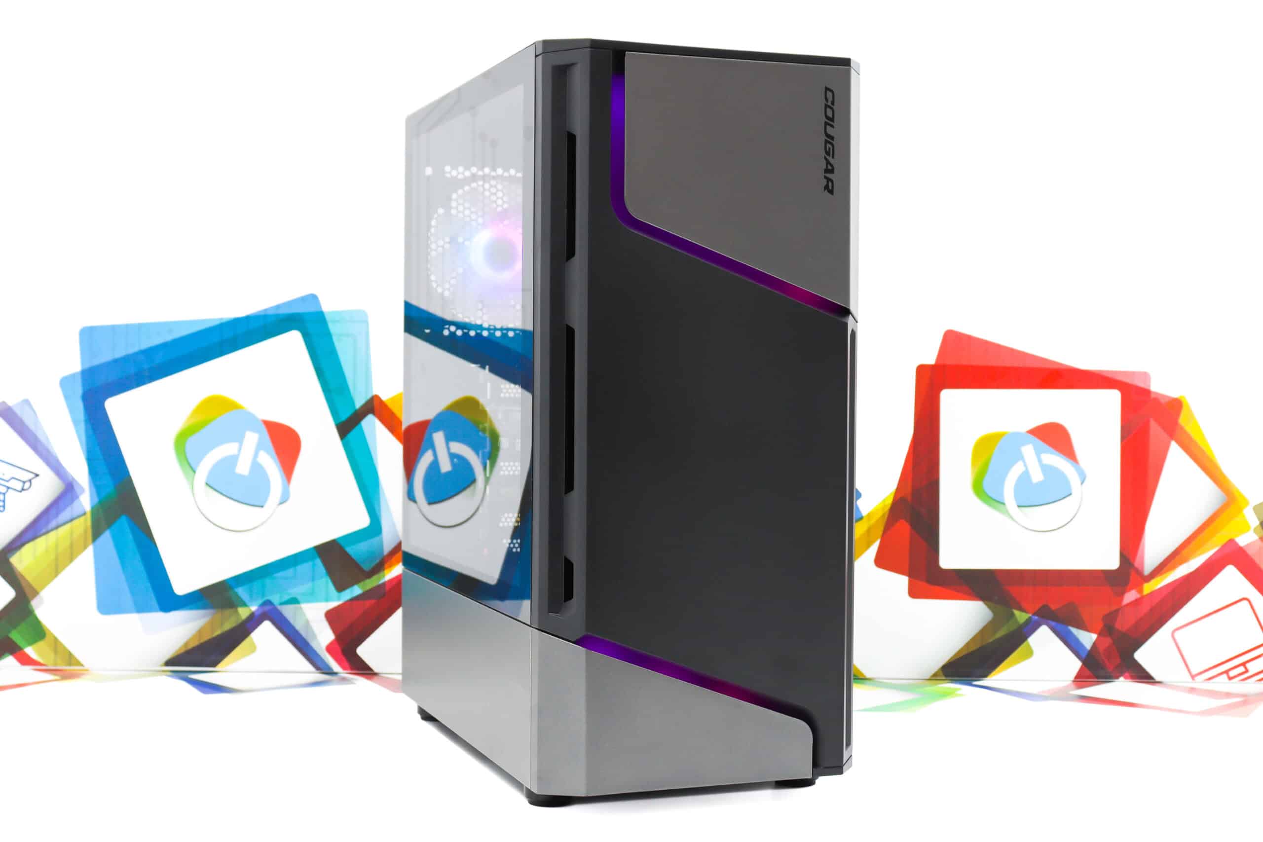 Kućište Cougar MX360 RGB Black MIDI tower