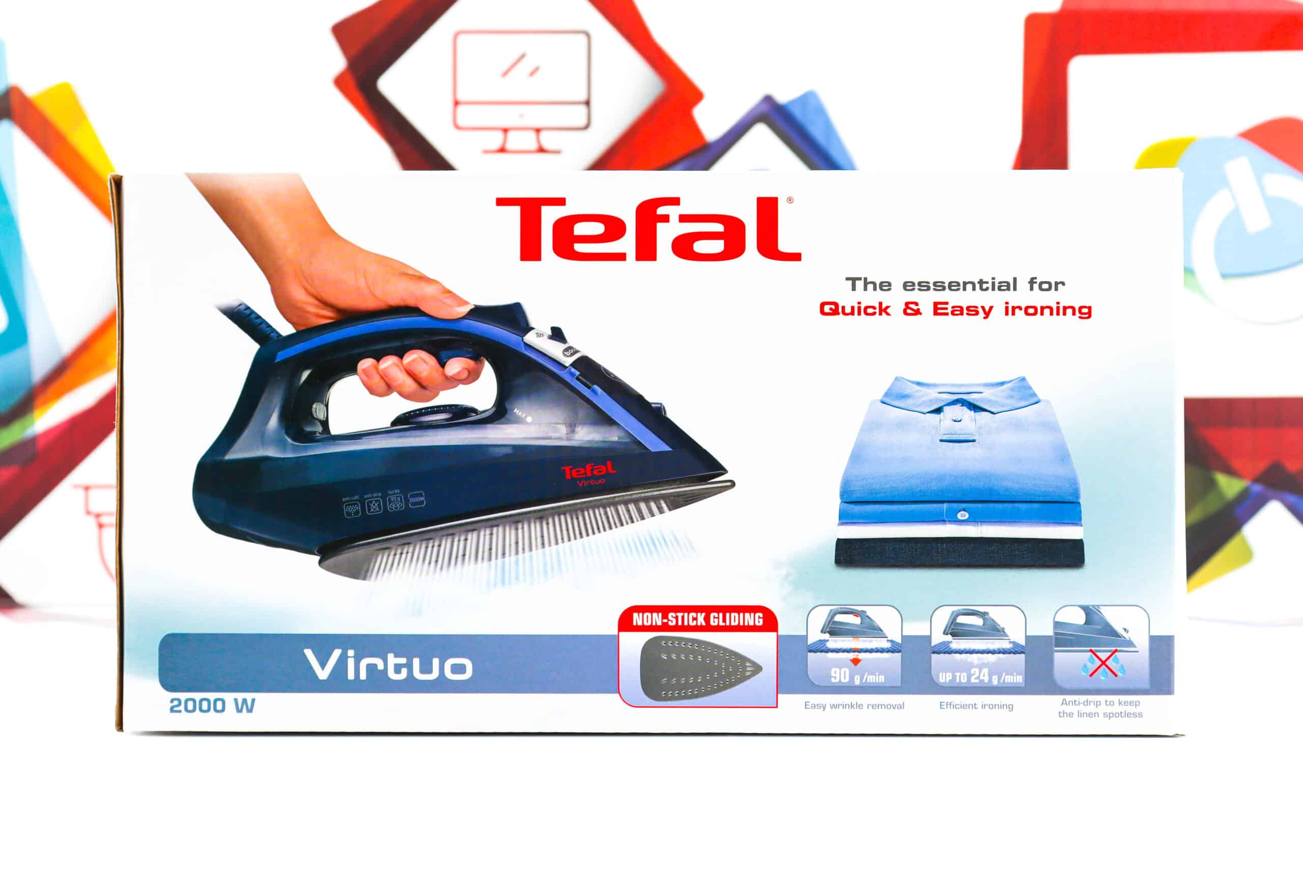Pegla na paru Tefal Virtuo FV1713E0 2000W