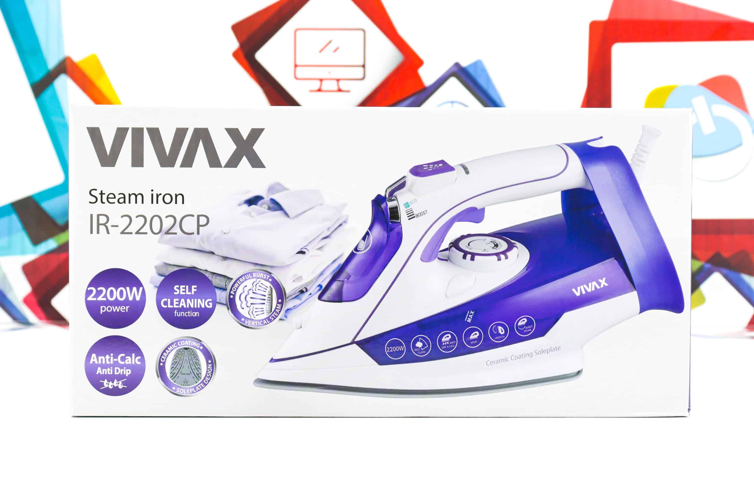 Pegla na paru Vivax IR-2202CP 2200W