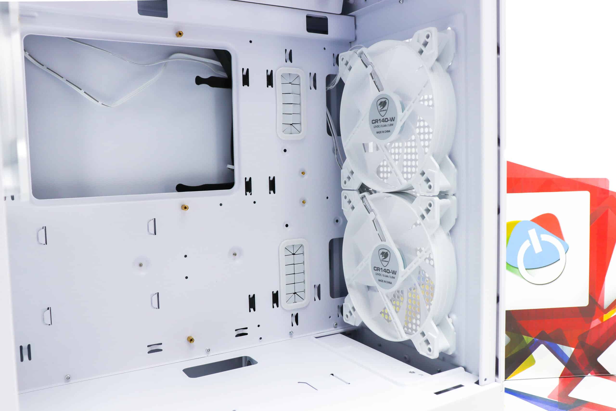 Kućište Cougar Airface RGB White MID tower - Slika 11