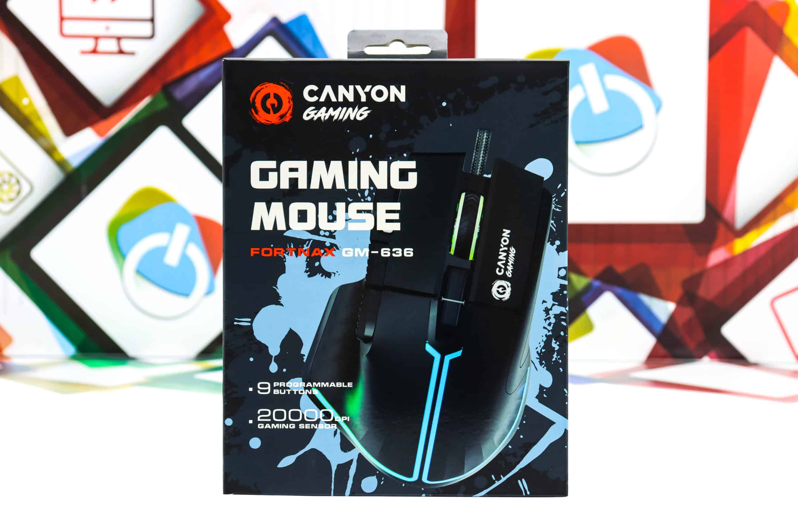 Gaming miš Canyon Fortnax RGB GM-636 20000dpi