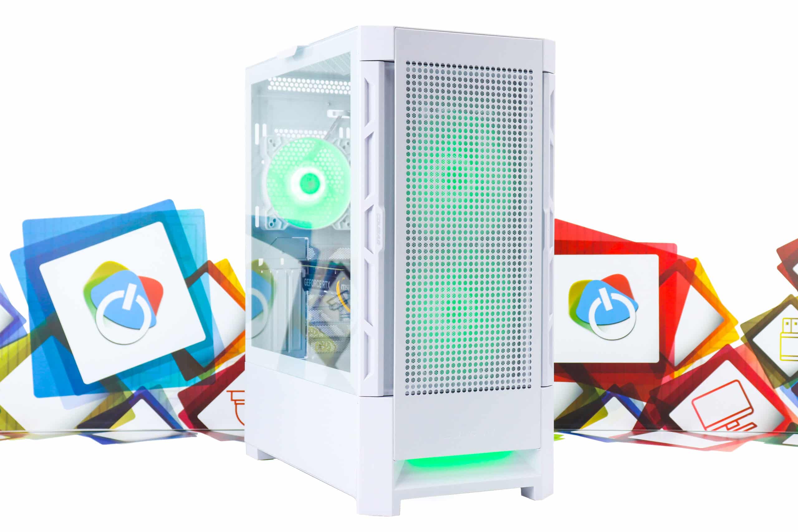 Kućište Cougar Airface RGB White MID tower