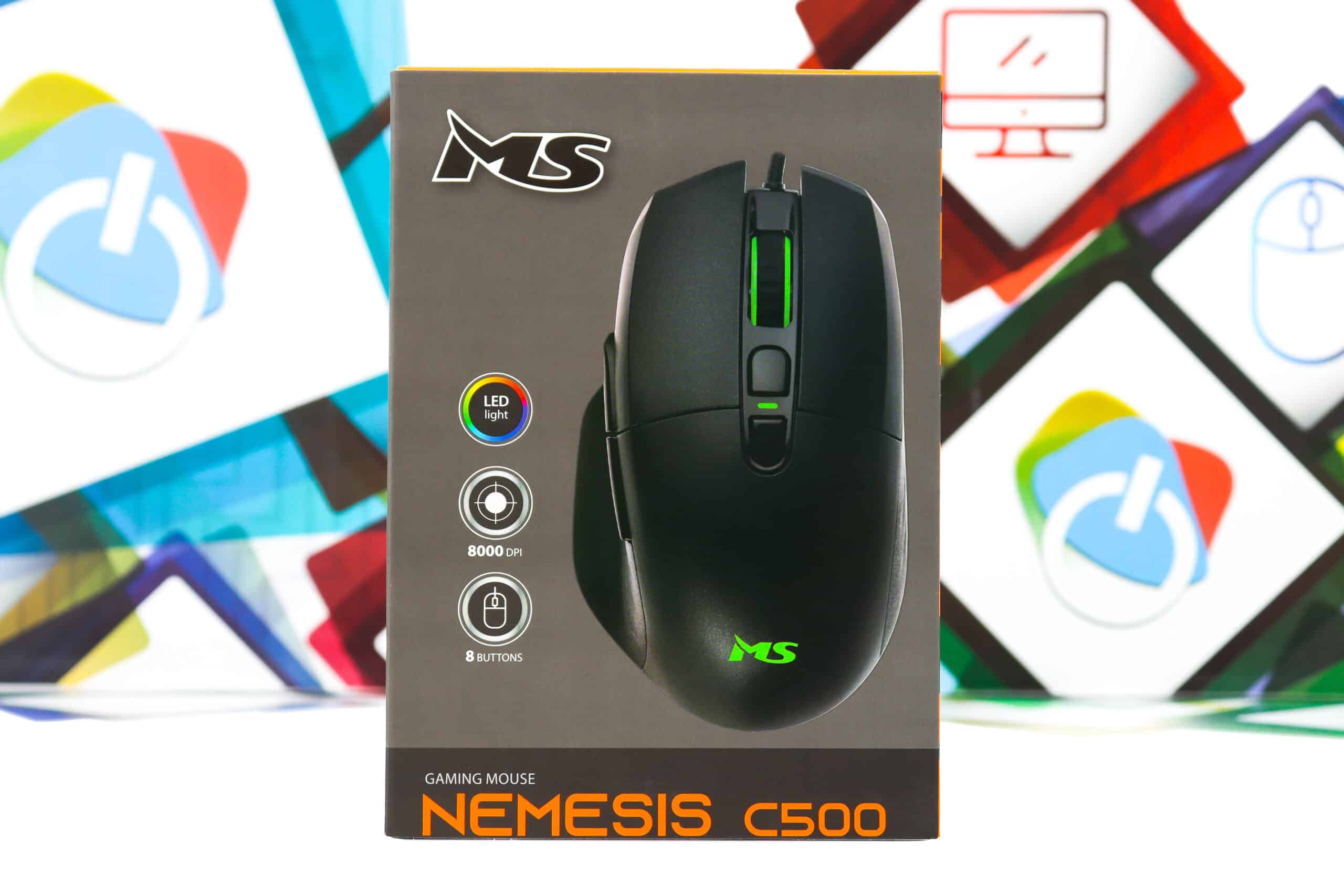 Gaming miš MS Nemesis C500 RGB 8000dpi