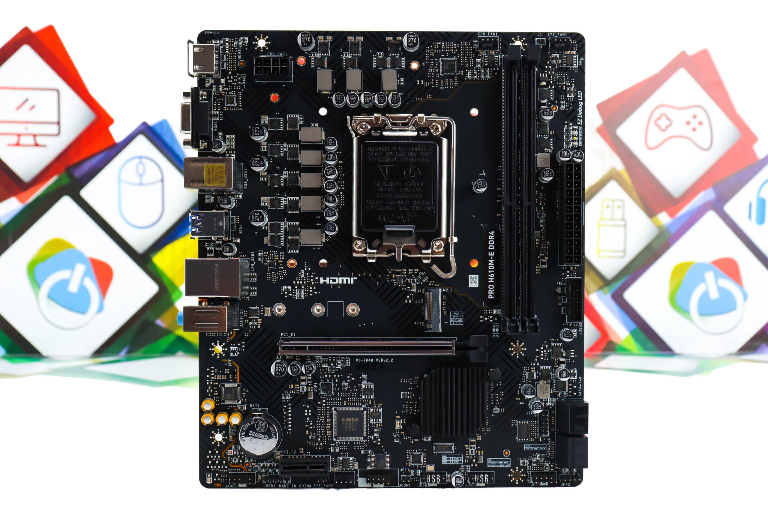 Matična ploča MSI Pro H610M-E DDR4 LGA 1700 - Slika 2