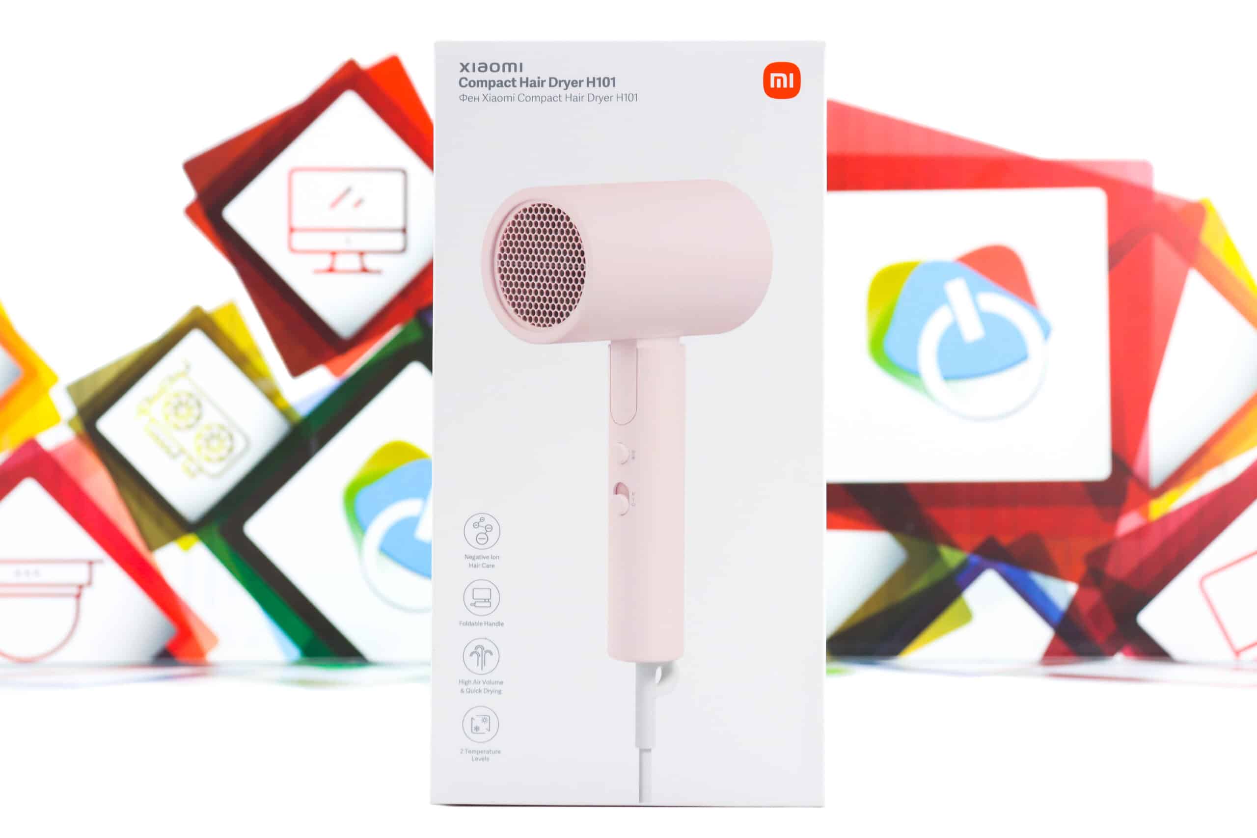 Fen sušilo za kosu Xiaomi Compact Hair Dryer H101 rozi