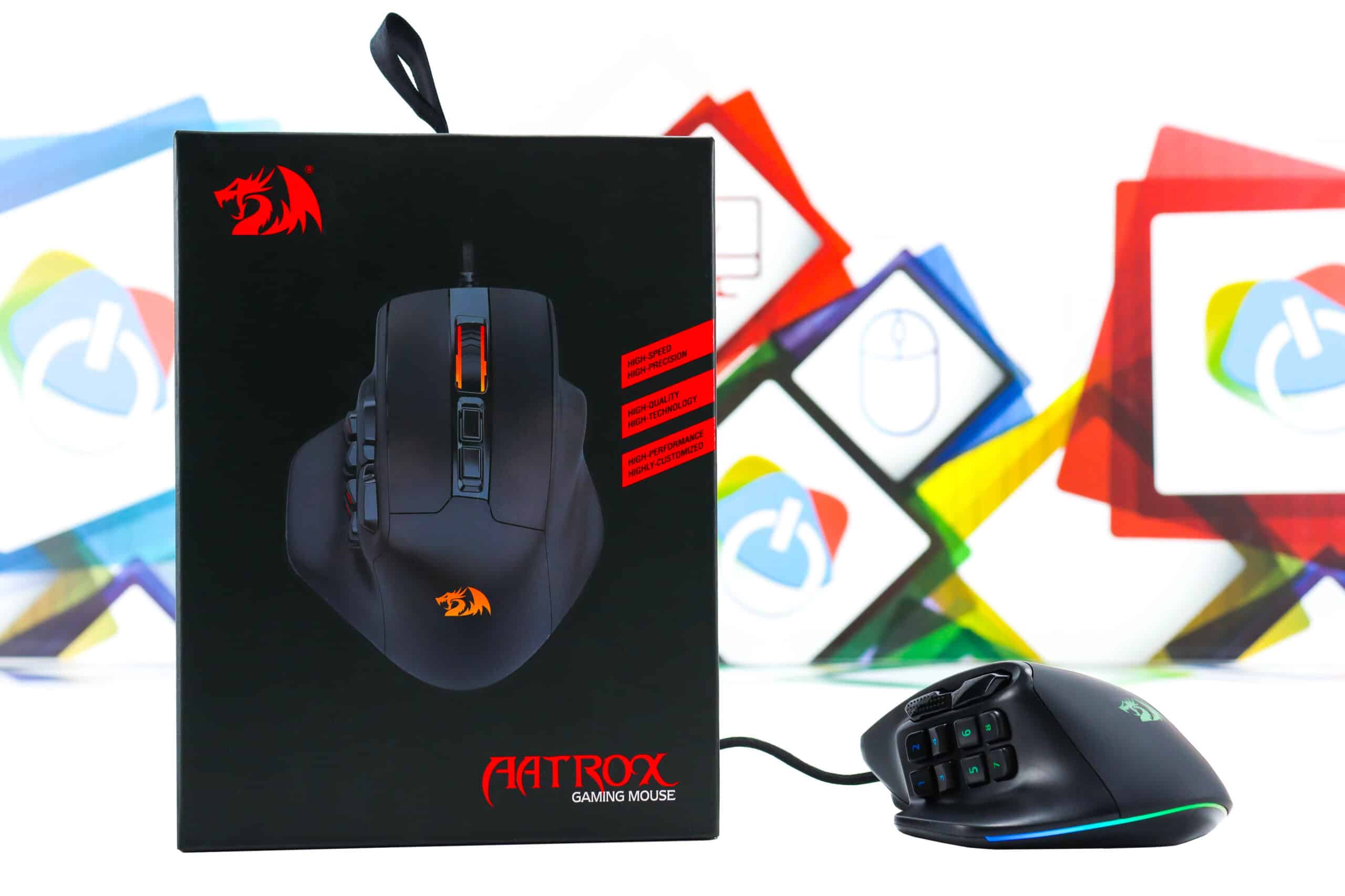 Gaming miš Redragon Aatrox 12400dpi M811-RGB
