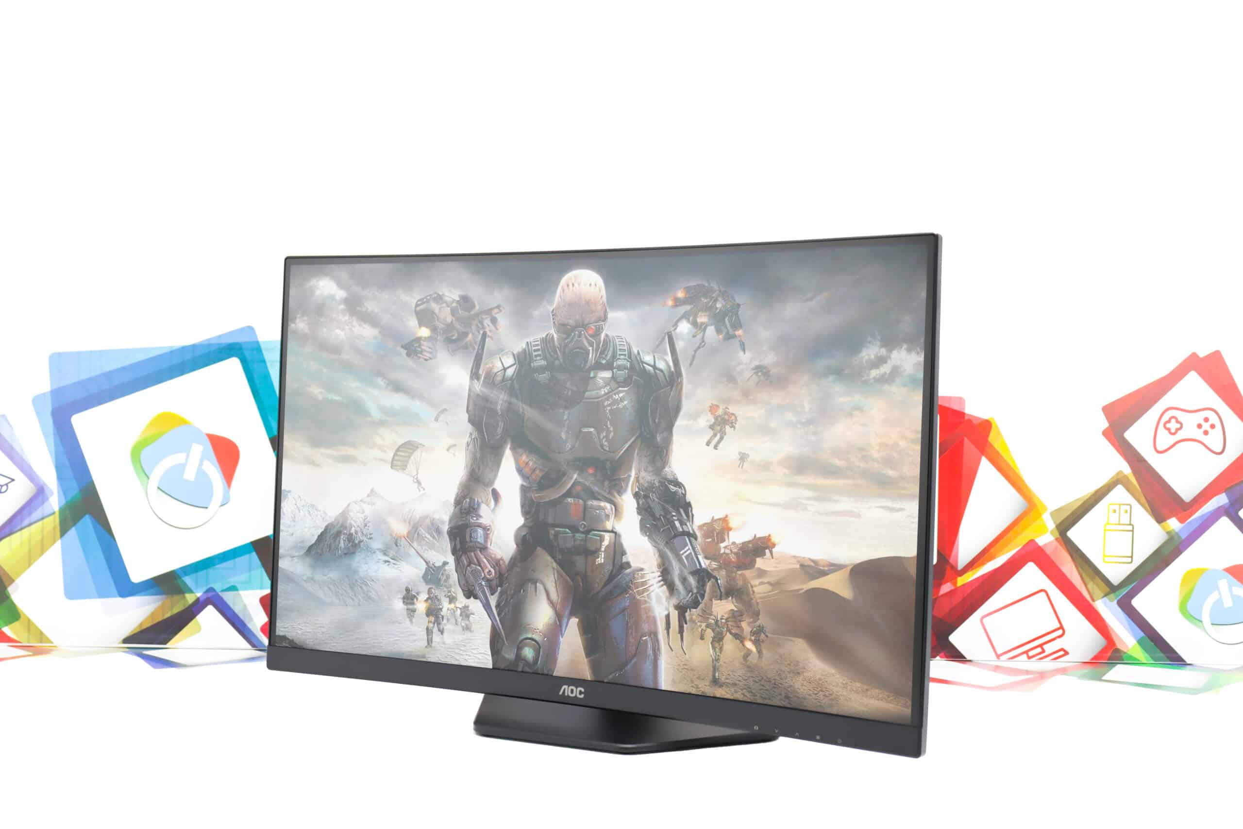 Gaming monitor AOC CQ27G4X 27'' 180Hz QHD zakrivljeni - Slika 3