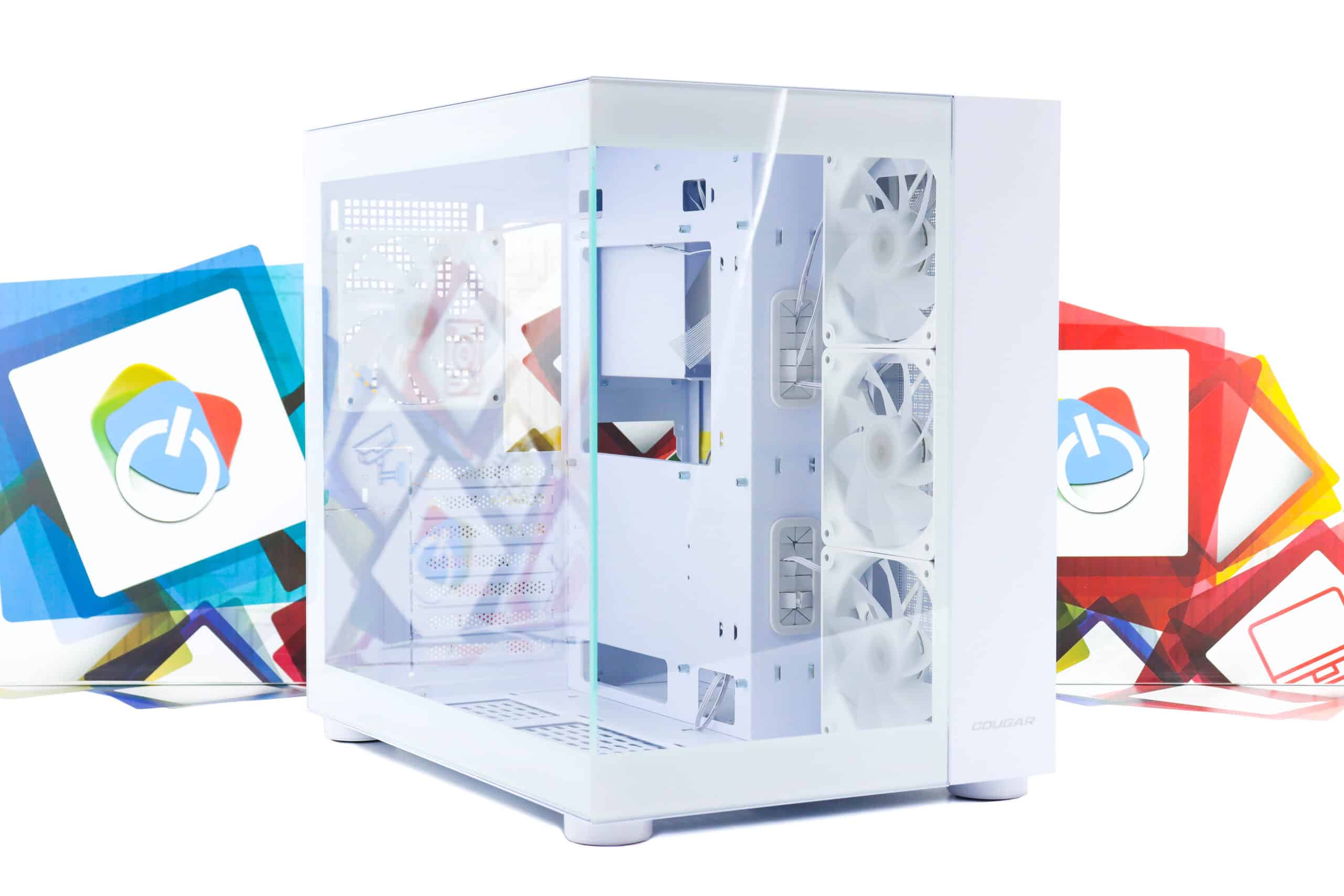 Kućište Cougar FV150 ARGB White Mid Tower