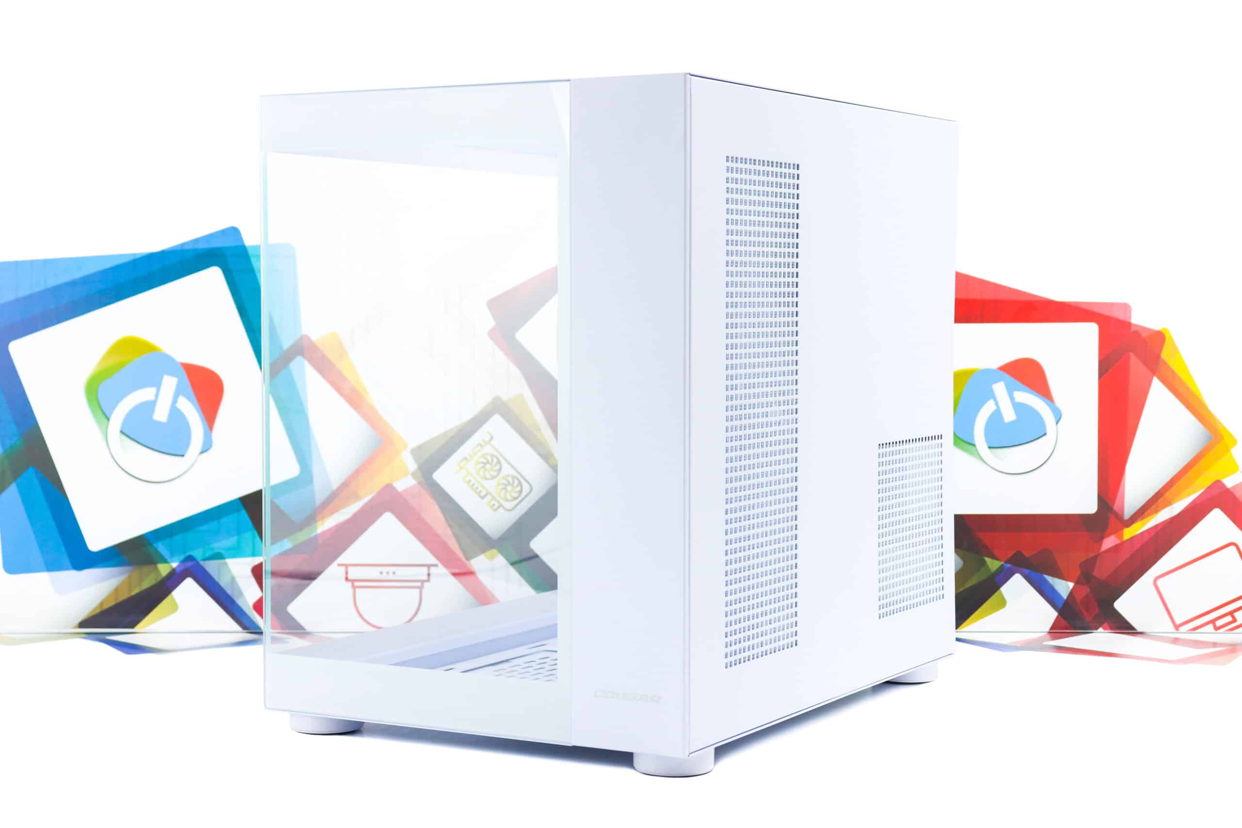 Kućište Cougar FV150 ARGB White Mid Tower - Slika 3